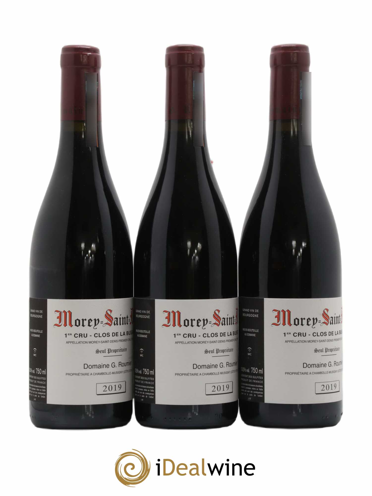 Morey Saint-Denis 1er Cru Clos de la Bussière Georges Roumier (Domaine) 2019 - Lot of 3 bottles - 1