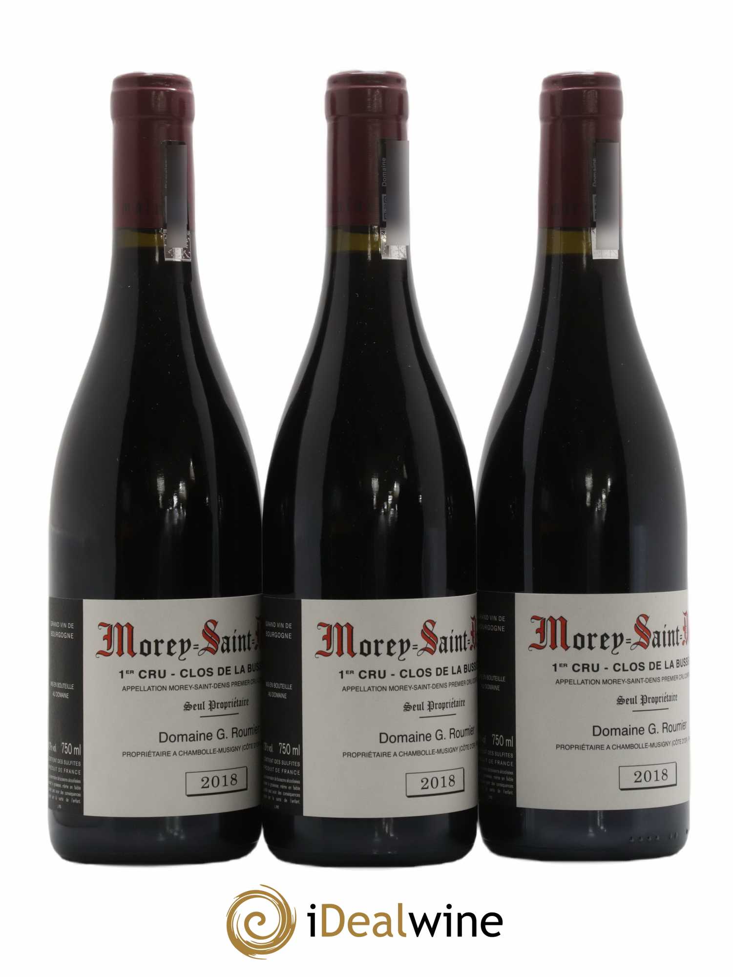 Morey-Saint-Denis 1er Cru Clos de la Bussière Georges Roumier (Domaine) 2018 - Lot de 3 bouteilles - 1