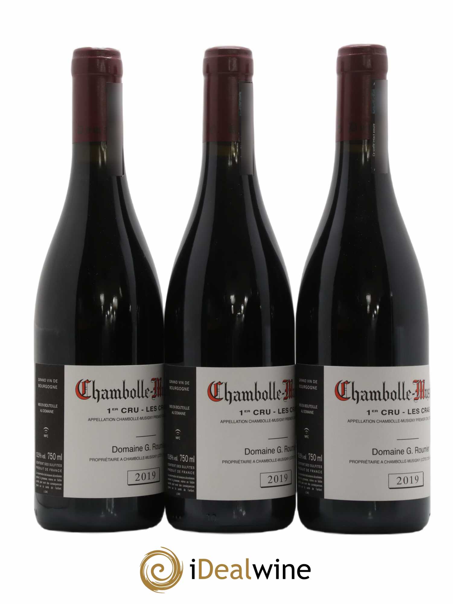Chambolle-Musigny 1er Cru Les Cras Georges Roumier (Domaine) 2019 - Lot of 3 bottles - 1
