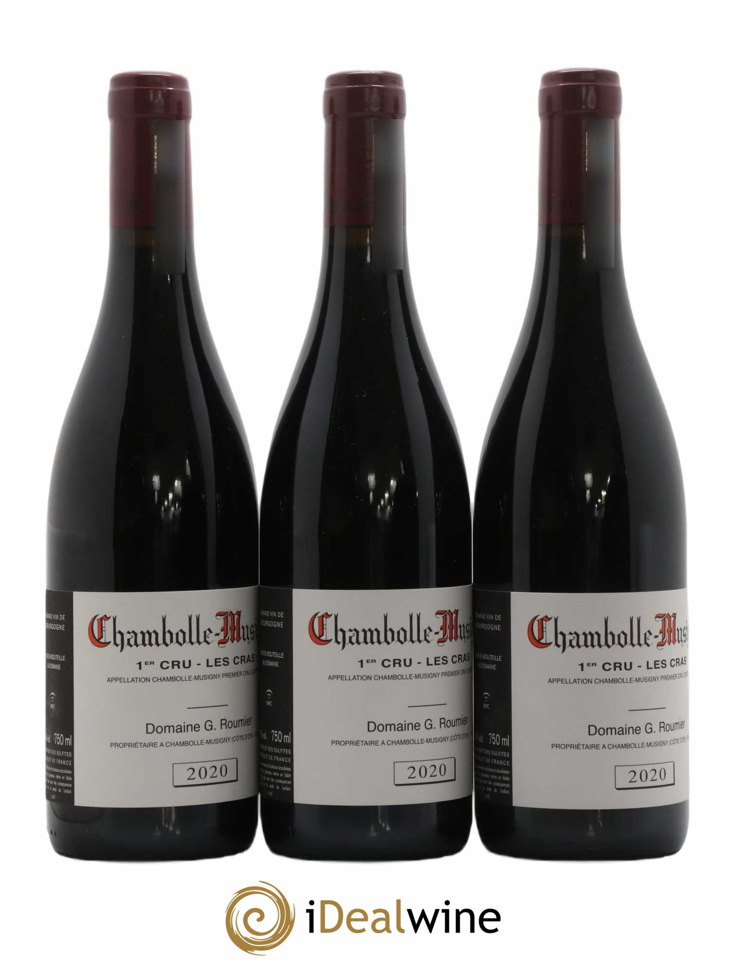 Chambolle-Musigny 1er Cru Les Cras Georges Roumier (Domaine) 2020 - Lot de 3 bouteilles - 1