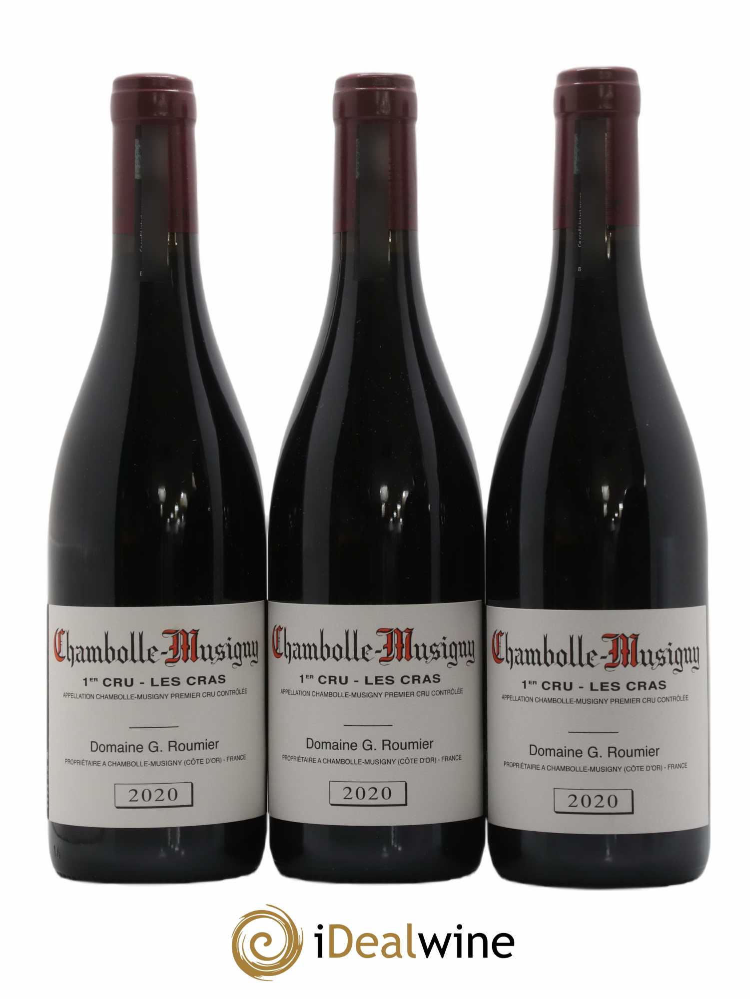 Chambolle-Musigny 1er Cru Les Cras Georges Roumier (Domaine) 2020 - Lot de 3 bouteilles - 0