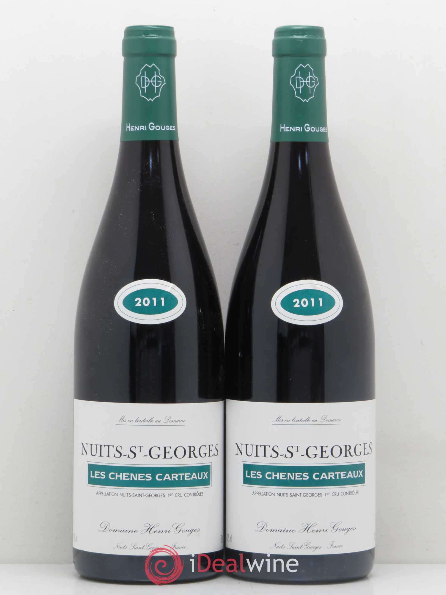Nuits-Saint-Georges 1er Cru Les Chênes Carteaux Henri Gouges 2011 - Lot de 2 bouteilles - 0
