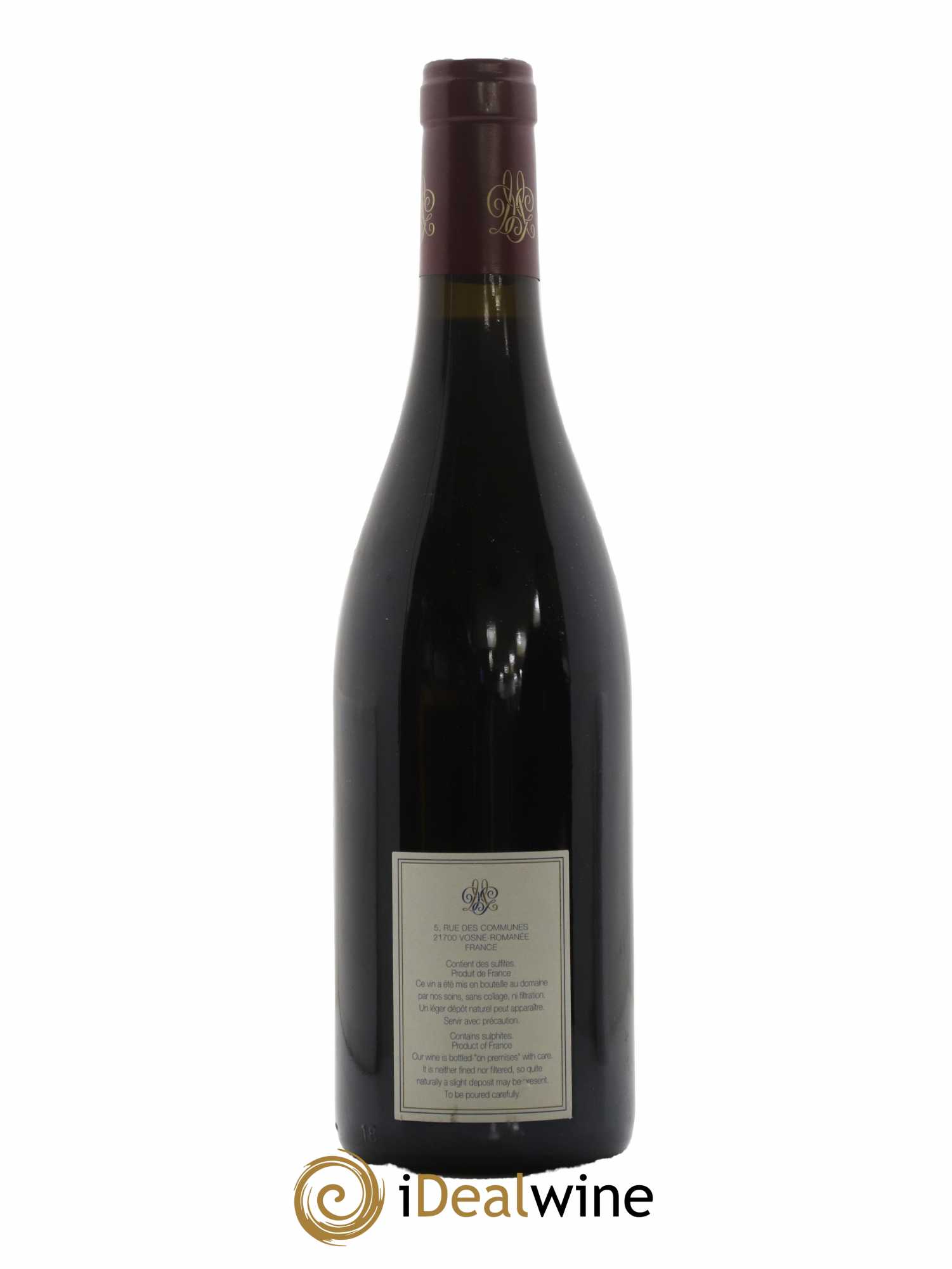 Nuits-Saint-Georges Au Bas de Combe Mugneret-Gibourg (Domaine) 2018 - Lot de 1 bouteille - 1