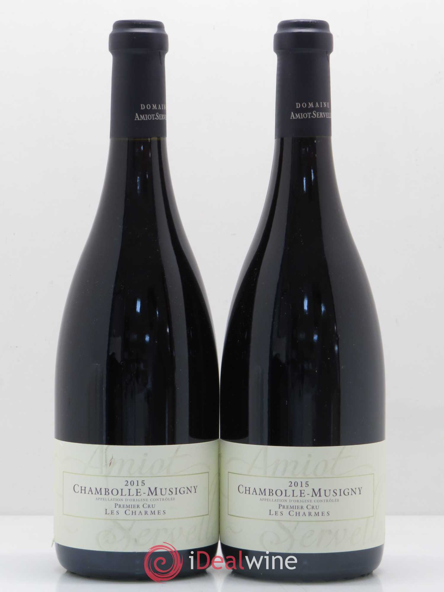 Chambolle-Musigny 1er Cru Les Charmes Amiot-Servelle 2015 - Lot de 2 bouteilles - 0