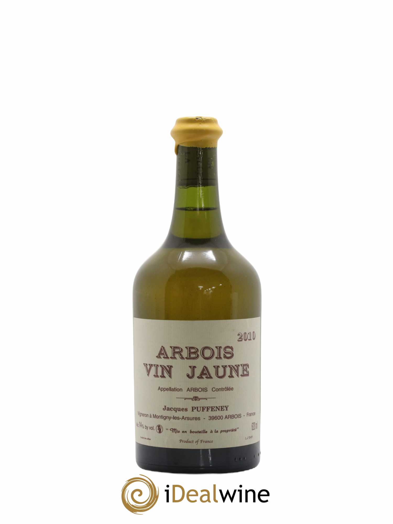Arbois Vin Jaune Jacques Puffeney 2010 - Lot de 1 bouteille - 0