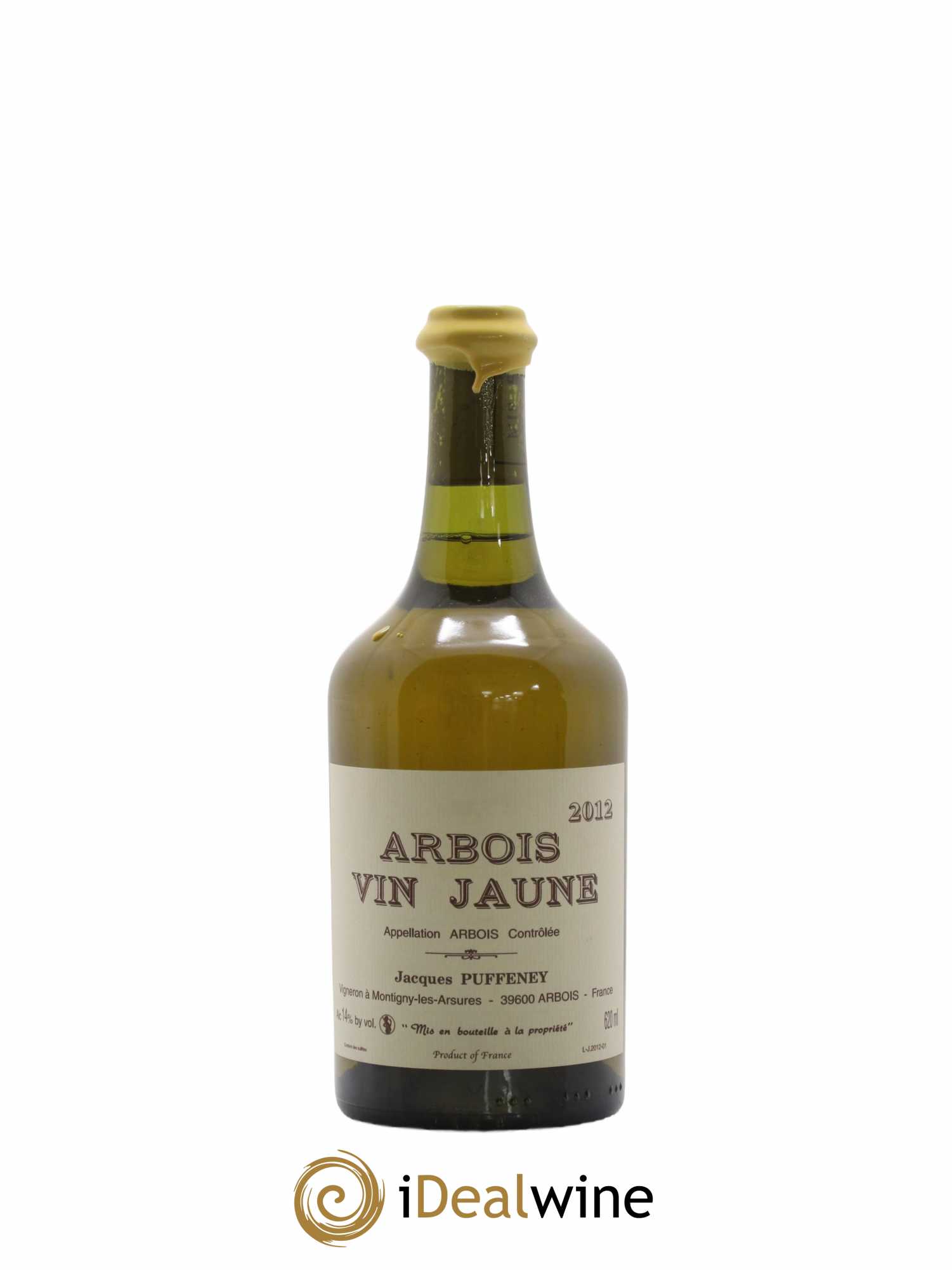 Arbois Vin Jaune Jacques Puffeney 2012 - Lot de 1 bouteille - 0