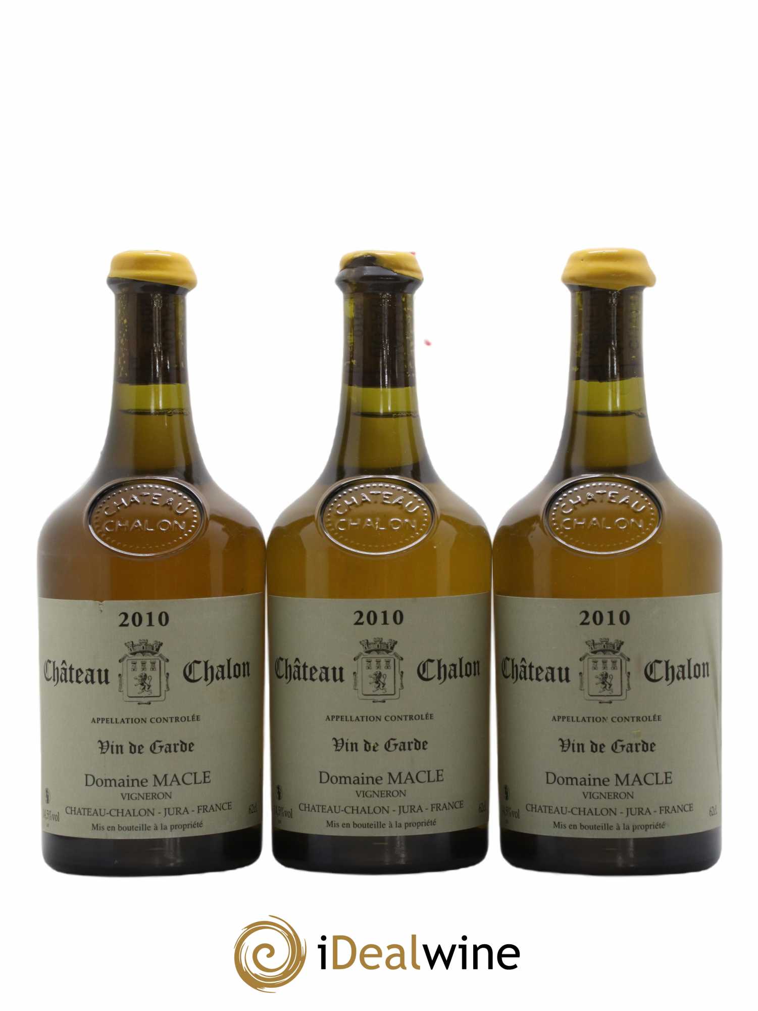 Château-Chalon Jean Macle 2010 - Lot de 3 bouteilles - 0