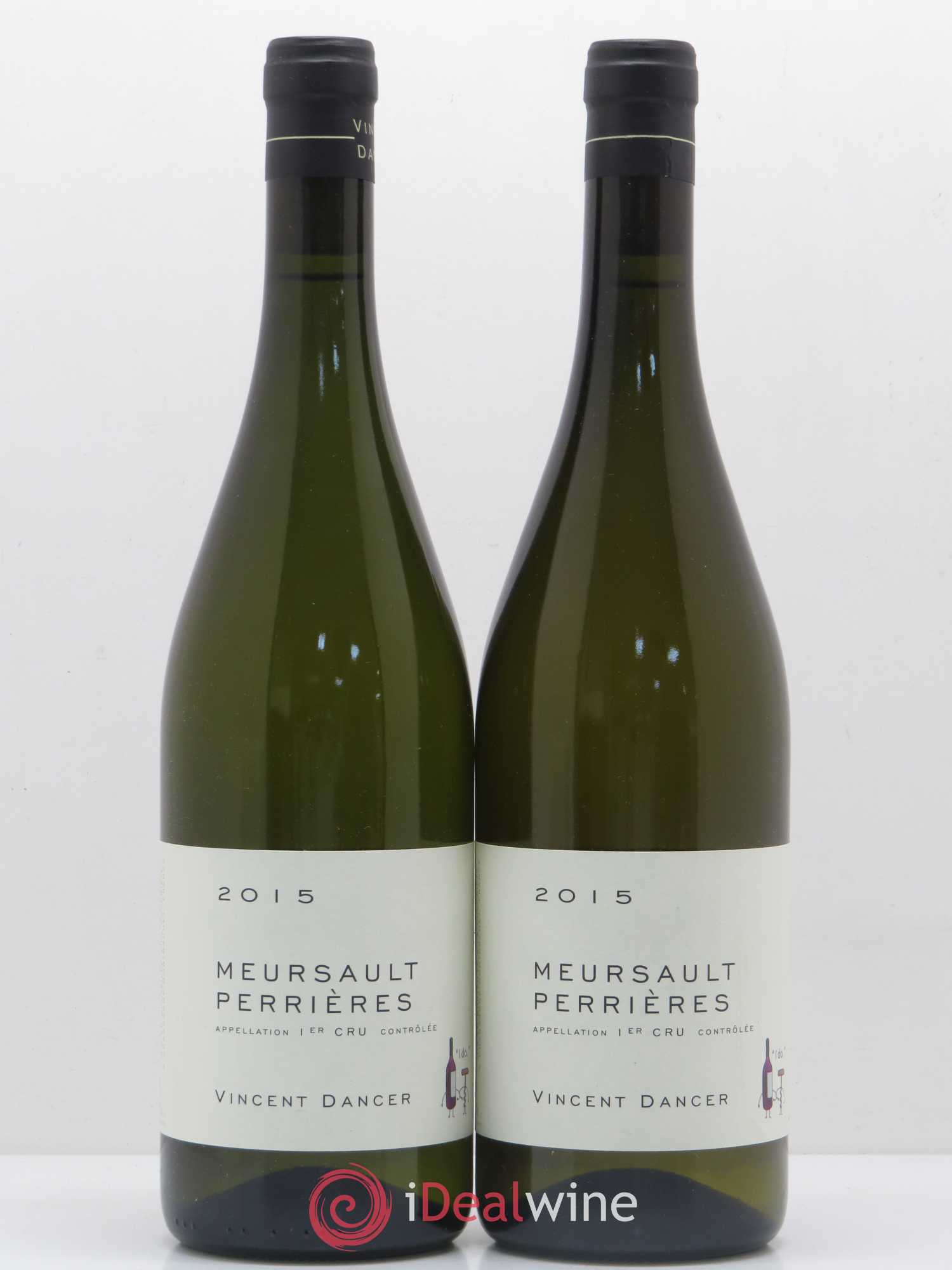 Meursault 1er Cru Perrières Vincent Dancer 2015 - Lot de 2 bouteilles - 0
