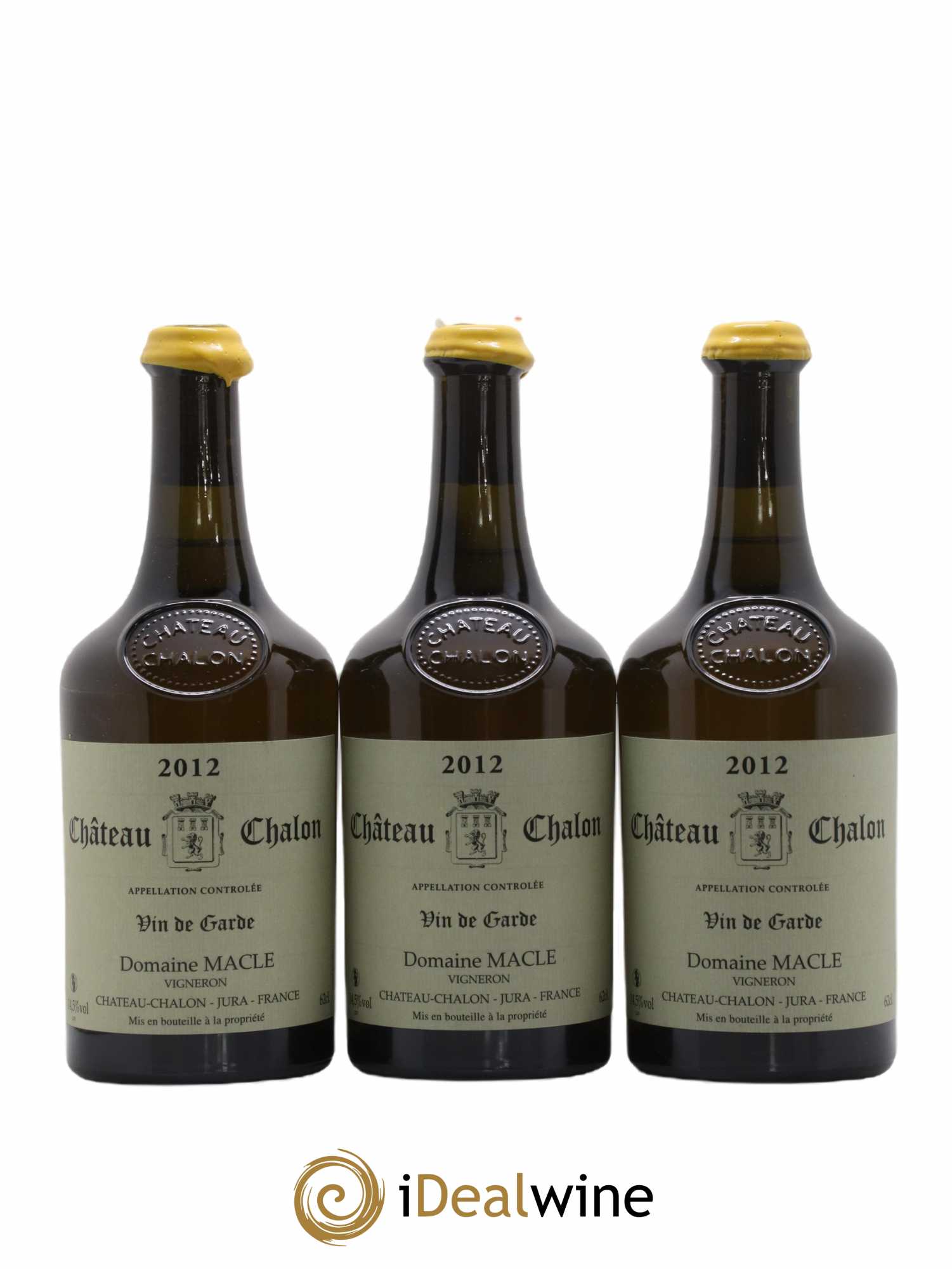 Château-Chalon Jean Macle 2012 - Lot de 3 bouteilles - 0