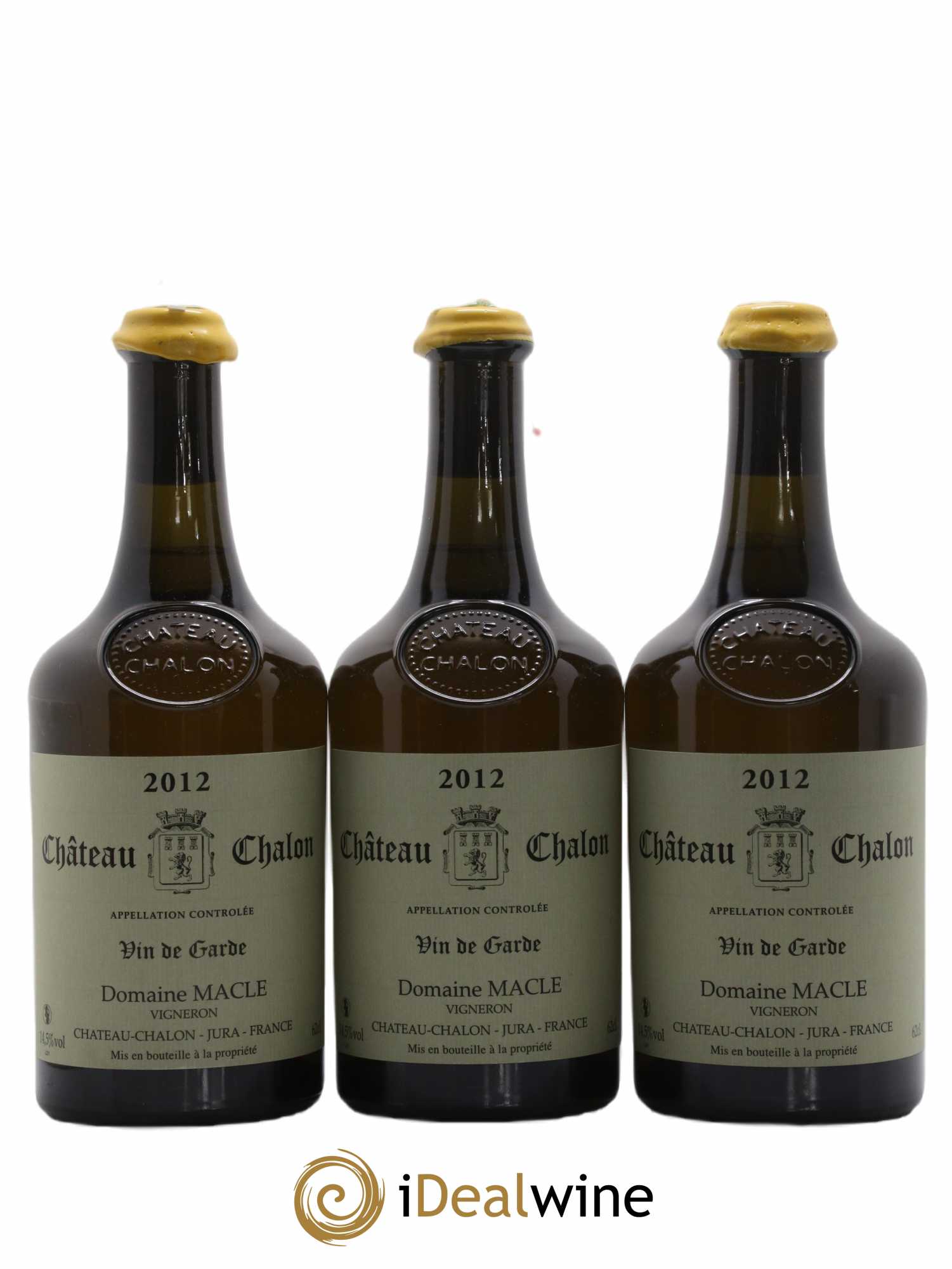 Château-Chalon Jean Macle 2012 - Lot de 3 bouteilles - 0