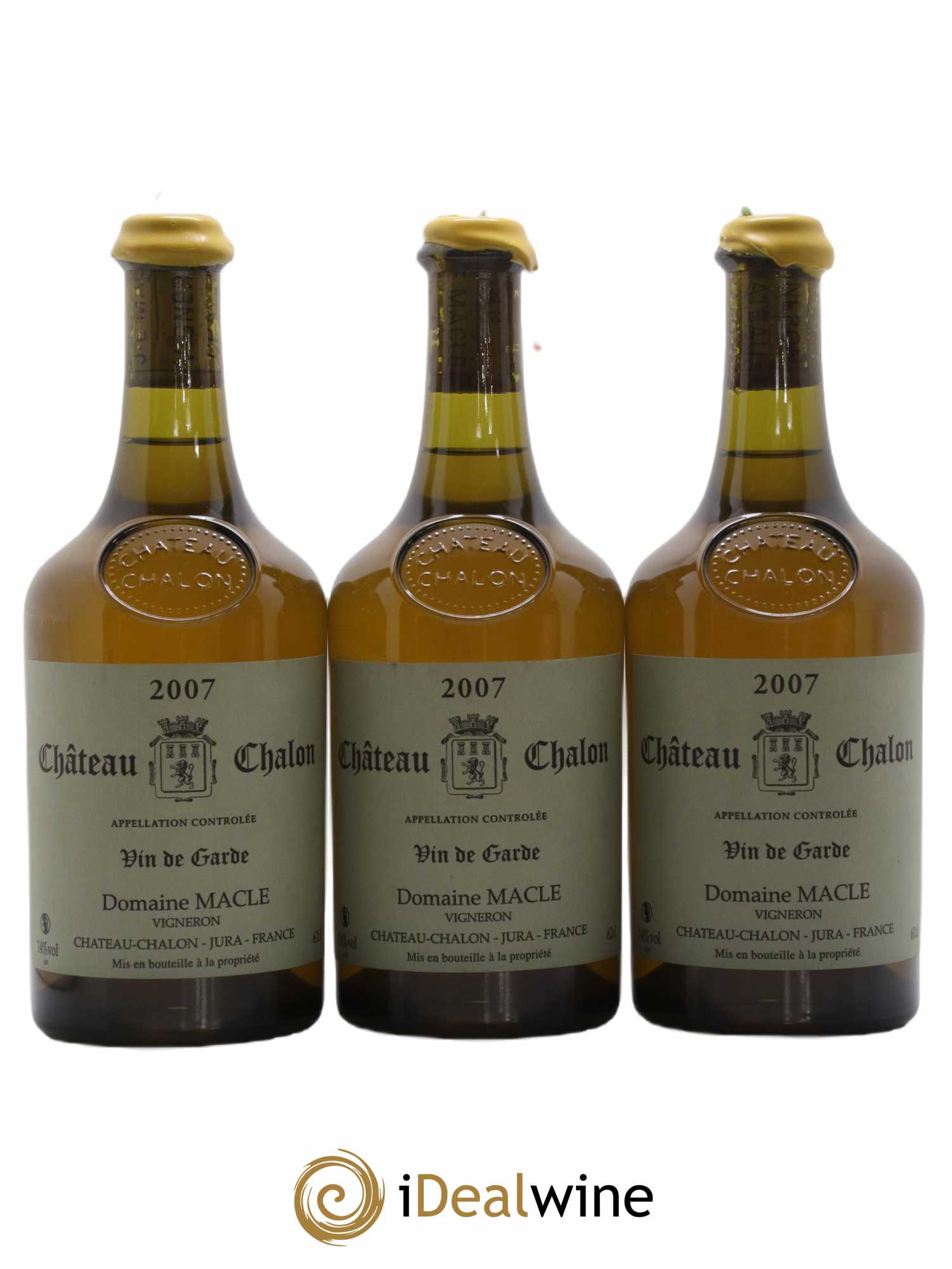 Château-Chalon Jean Macle 2007 - Lot de 3 bouteilles - 0