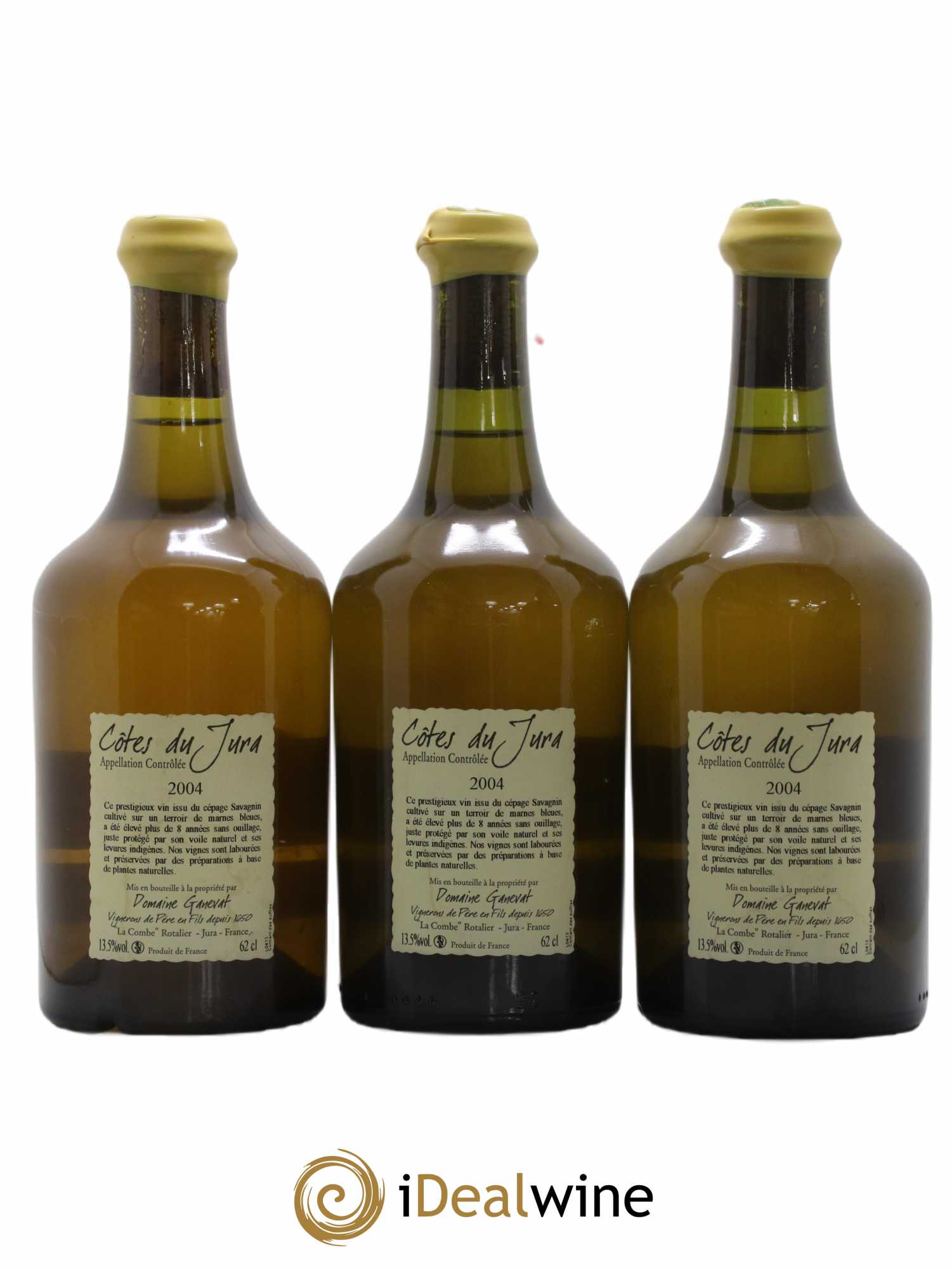 Côtes du Jura Vin Jaune Jean-François Ganevat (Domaine) 2004 - Lot de 3 bouteilles - 1