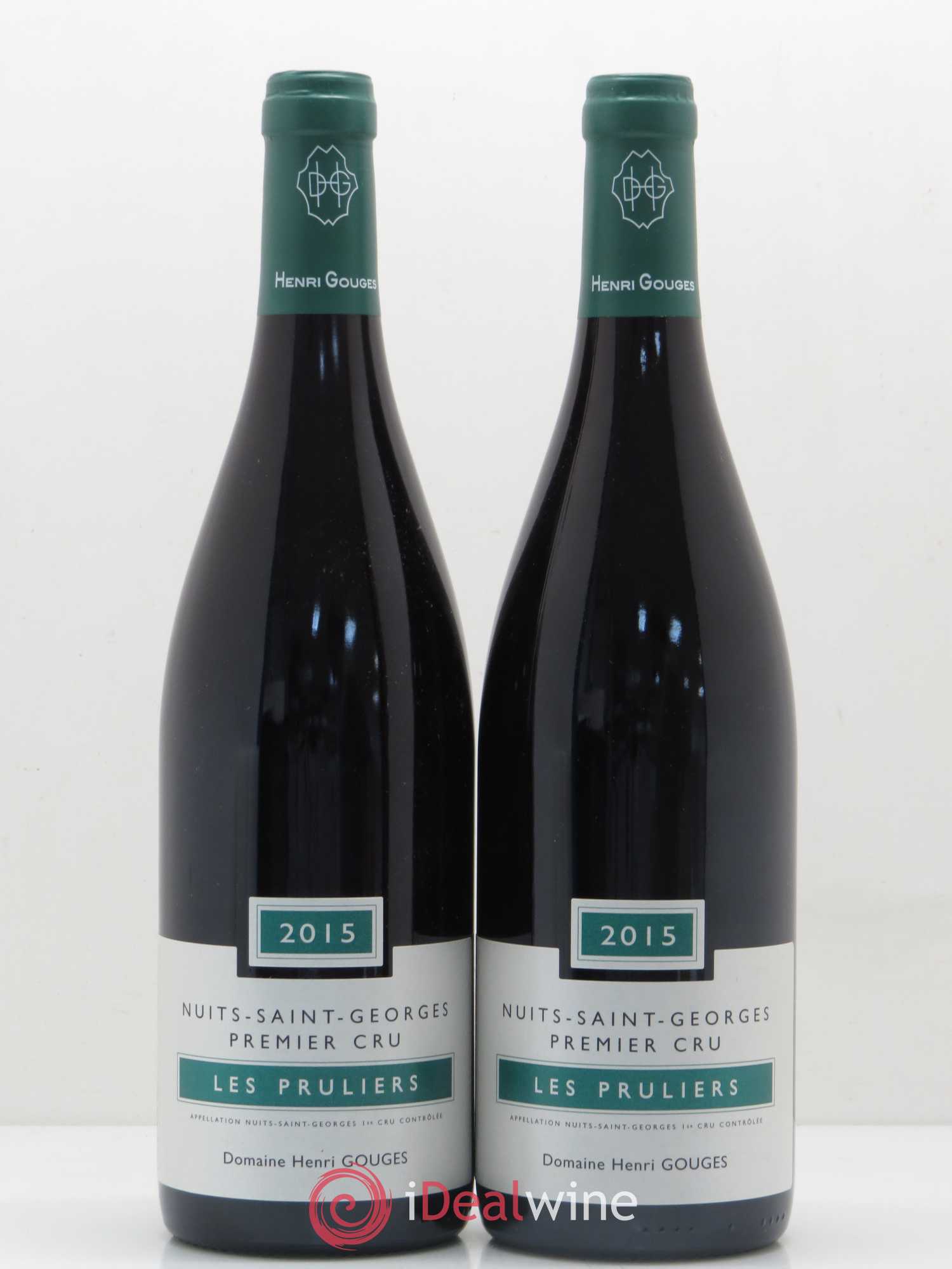 Nuits-Saint-Georges 1er Cru Les Pruliers Henri Gouges 2015 - Posten von 2 Flaschen - 0