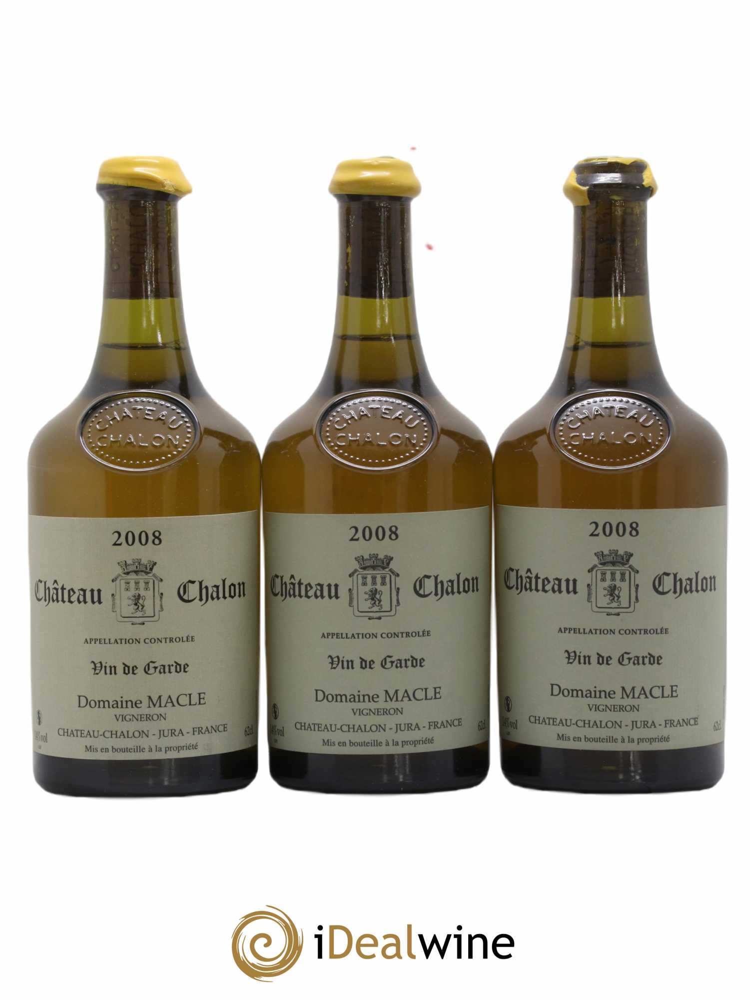 Château-Chalon Jean Macle 2008 - Lot de 3 bouteilles - 0