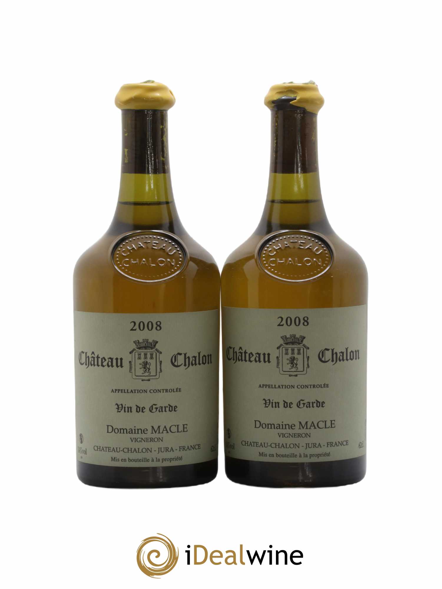 Château-Chalon Jean Macle 2008 - Lot de 2 bouteilles - 0