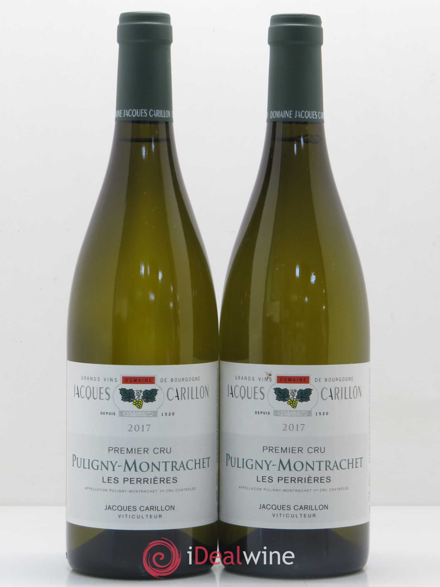Puligny-Montrachet 1er Cru Domaine Jacques Carillon 2017 - Posten von 2 Flaschen - 0