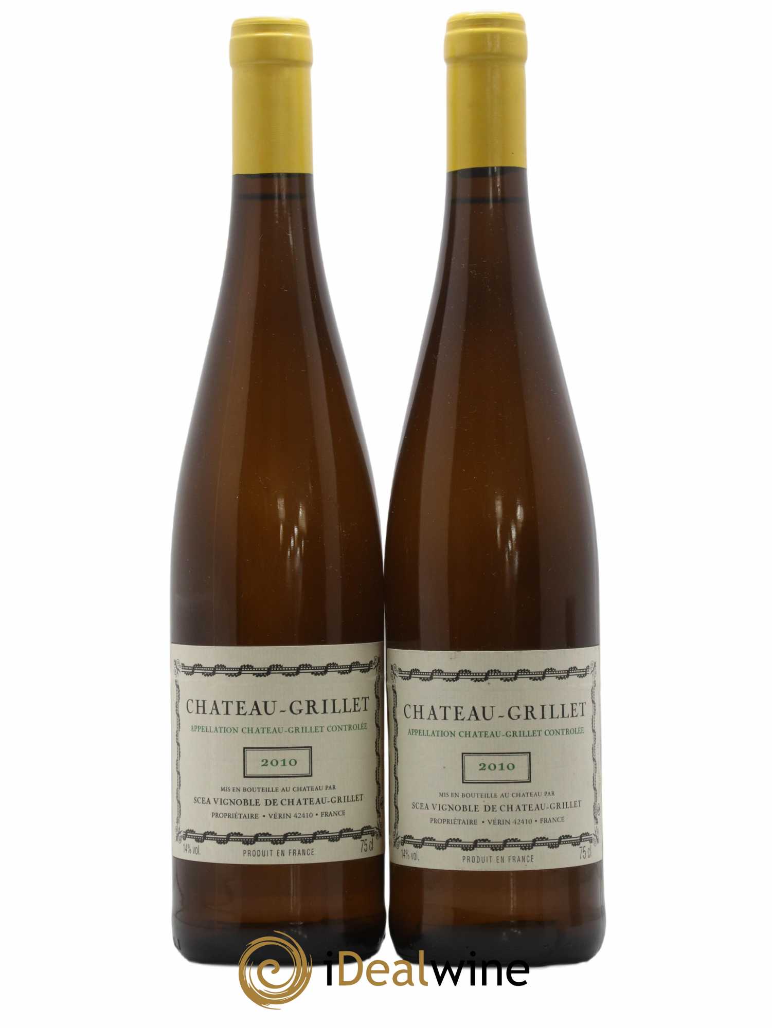 Château Grillet Château-Grillet 2010 - Posten von 2 Flaschen - 0