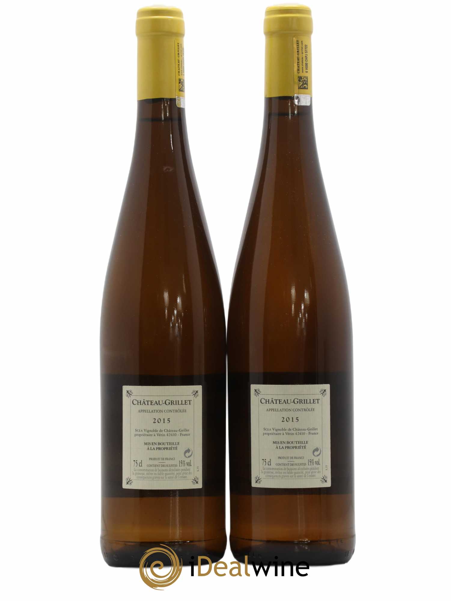 Château Grillet Château-Grillet 2015 - Lot de 2 bouteilles - 1
