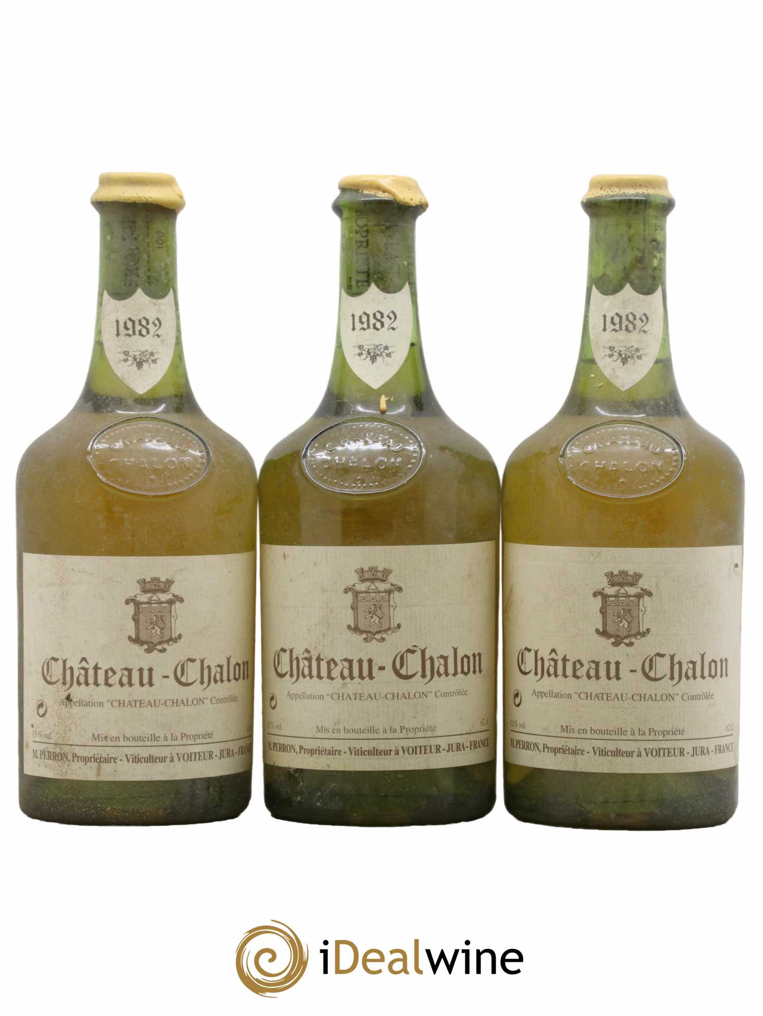 Château-Chalon M. Perron 1982 - Lot de 3 bouteilles - 0
