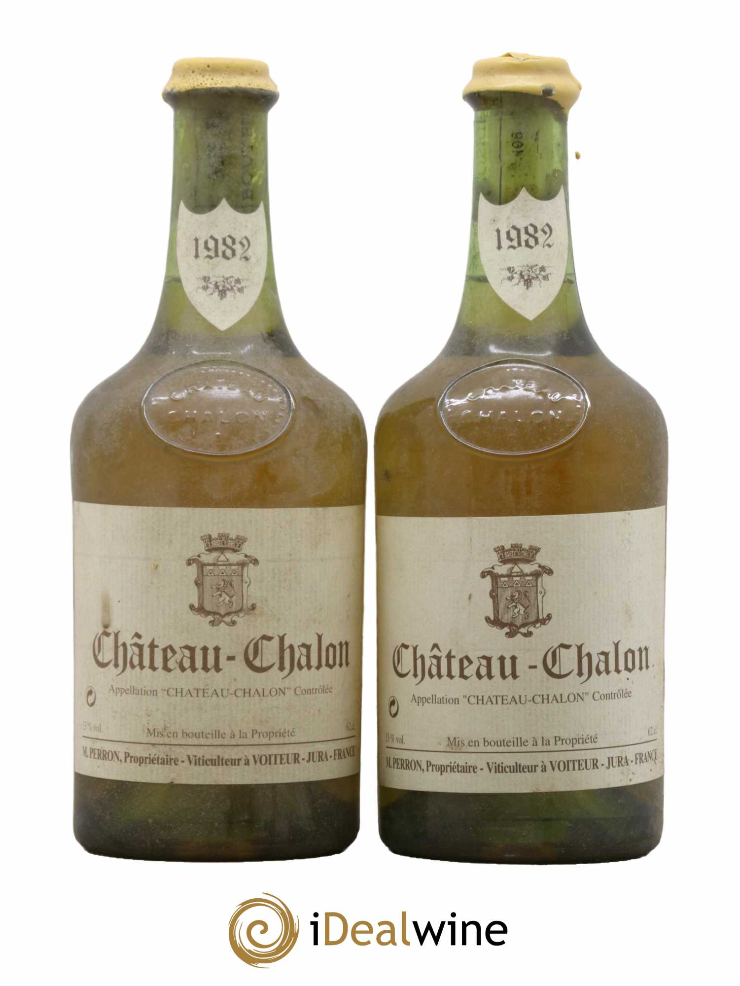 Château-Chalon M. Perron 1982 - Lot de 2 bouteilles - 0