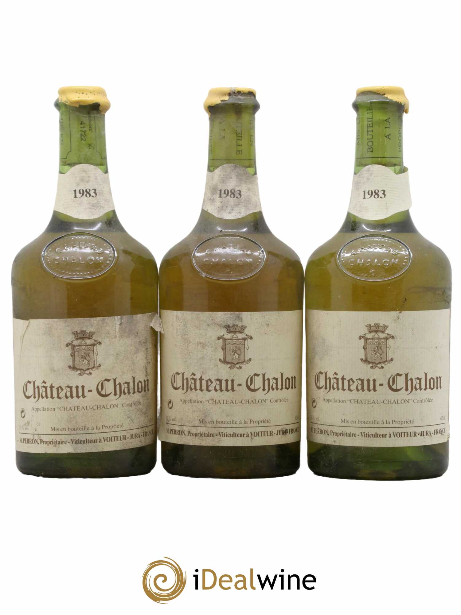 Château-Chalon M. Perron 1983 - Lot of 3 bottles - 0