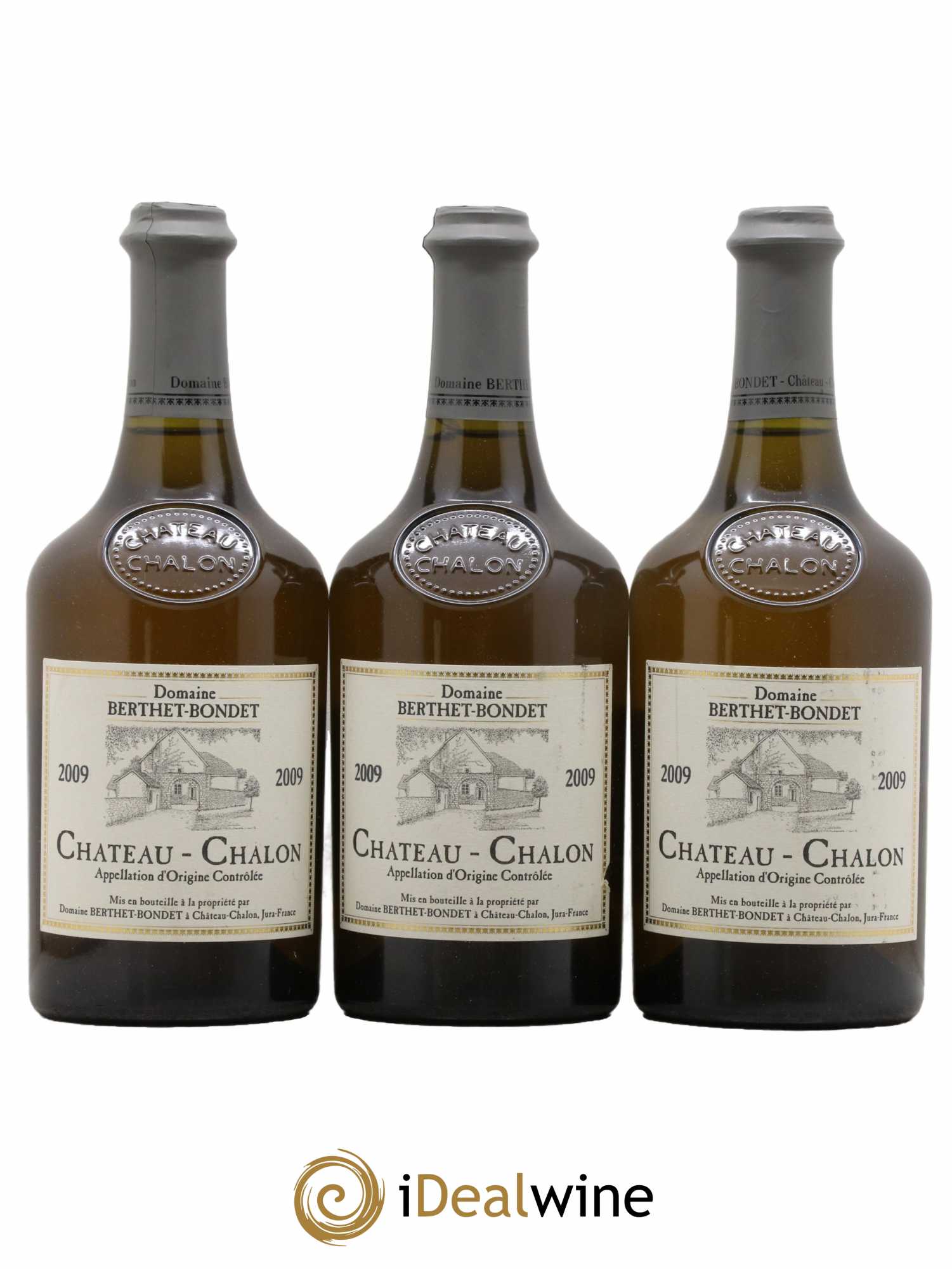 Château-Chalon Berthet-Bondet 2009 - Lot de 3 bouteilles - 0
