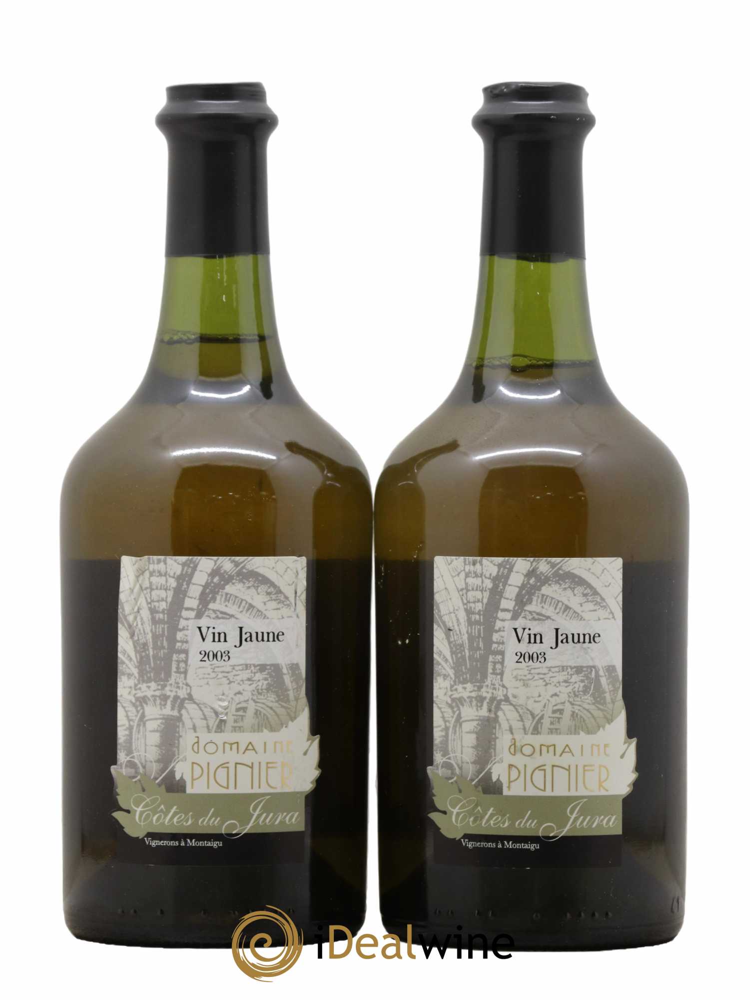 Côtes du Jura Vin Jaune Domaine Pignier 2003 - Lot de 2 bouteilles - 0