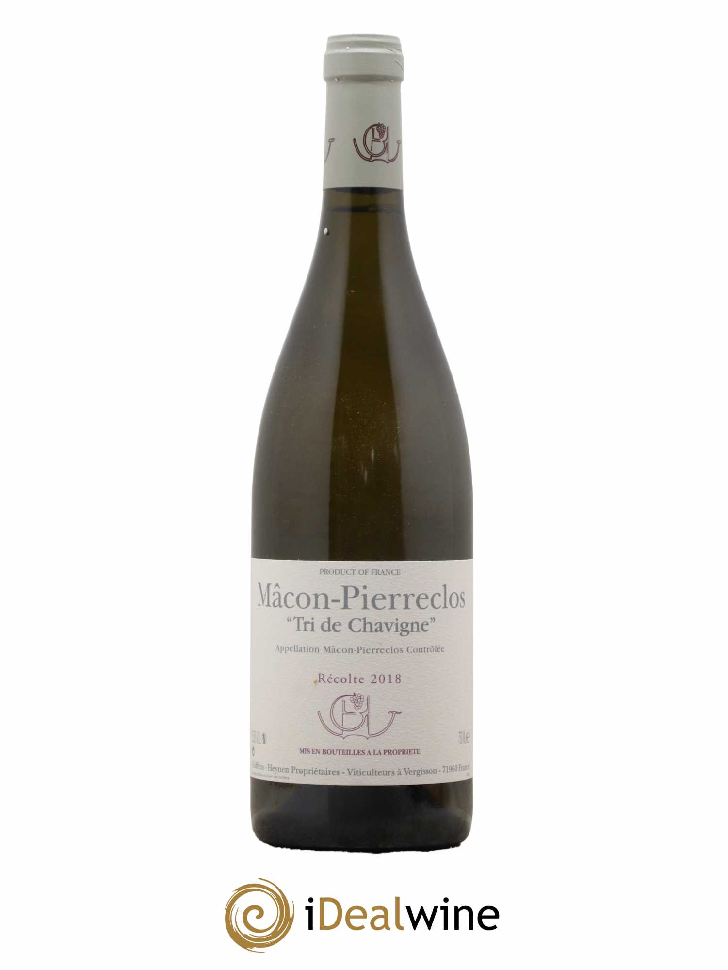 Mâcon-Pierreclos Tri de Chavigne Guffens-Heynen 2018 - Lot de 1 bouteille - 0