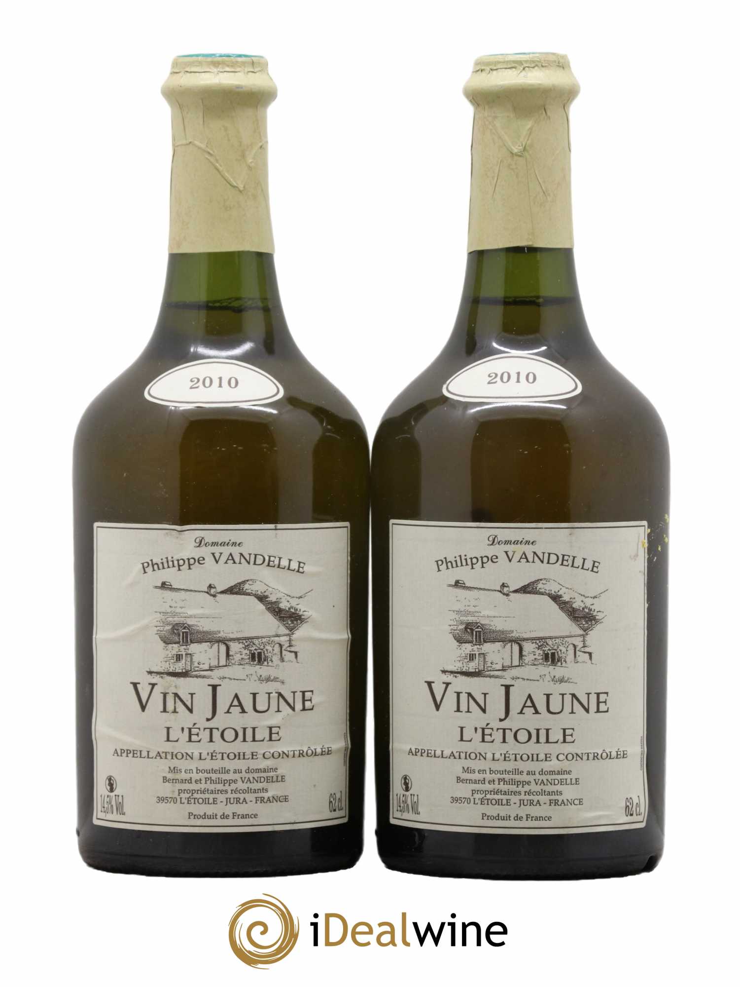 L'Etoile Vin Jaune Domaine Philippe Vandelle 2010 - Lot de 2 bouteilles - 0