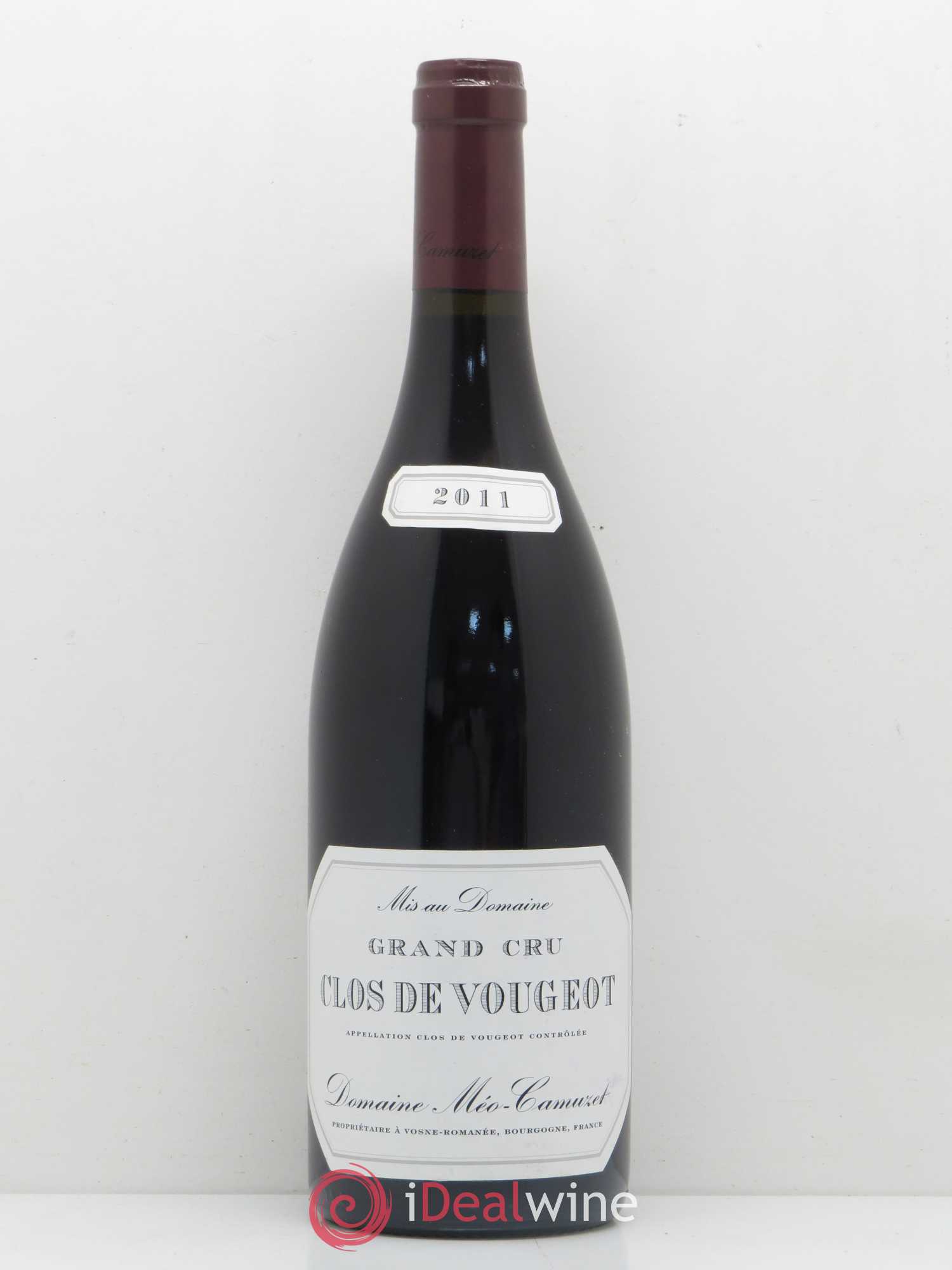 Clos de Vougeot Grand Cru Méo-Camuzet (Domaine) 2011 - Lotto di 1 bottiglia - 0