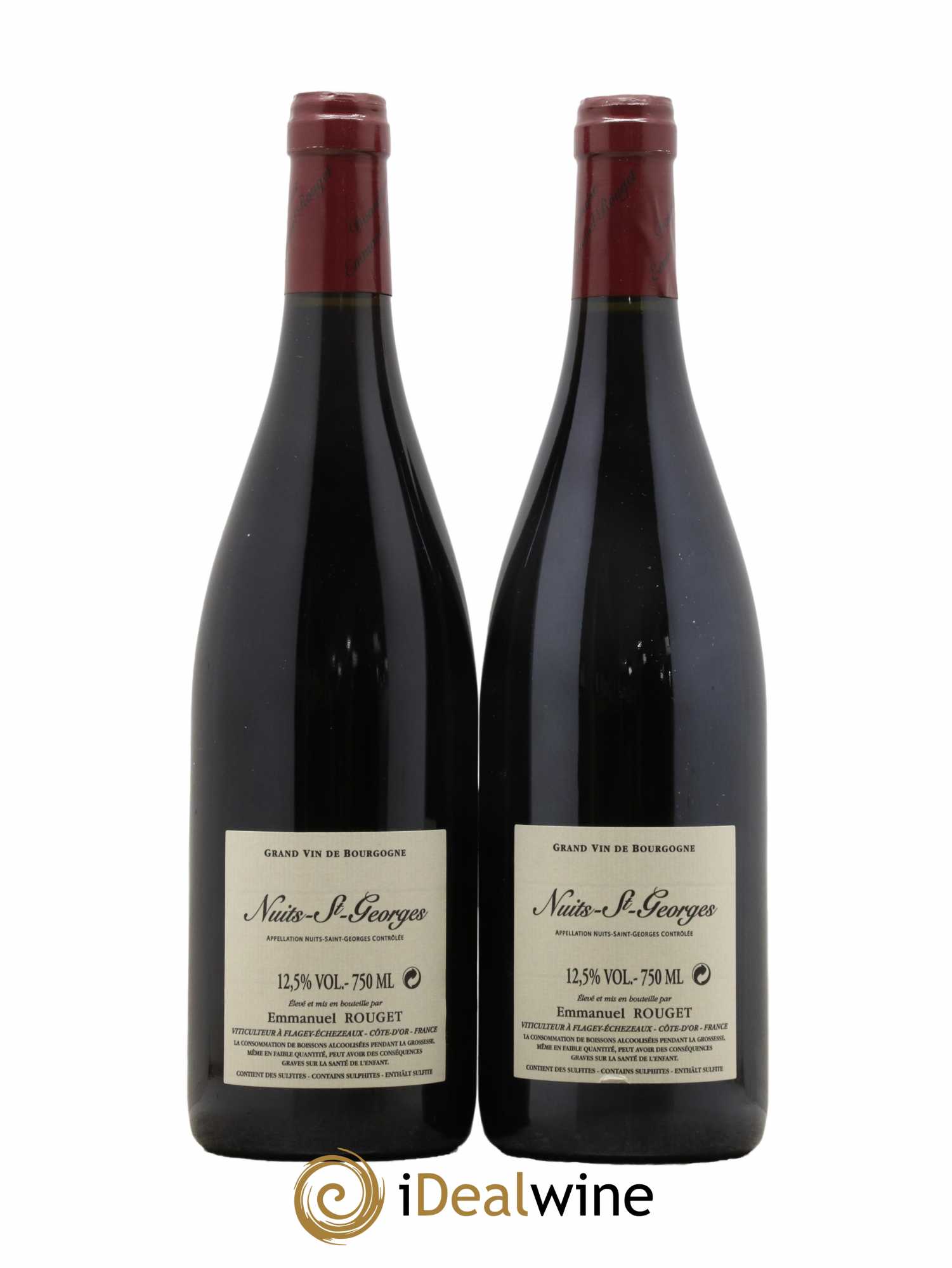 Nuits-Saint-Georges Emmanuel Rouget 2013 - Lot de 2 bouteilles - 1