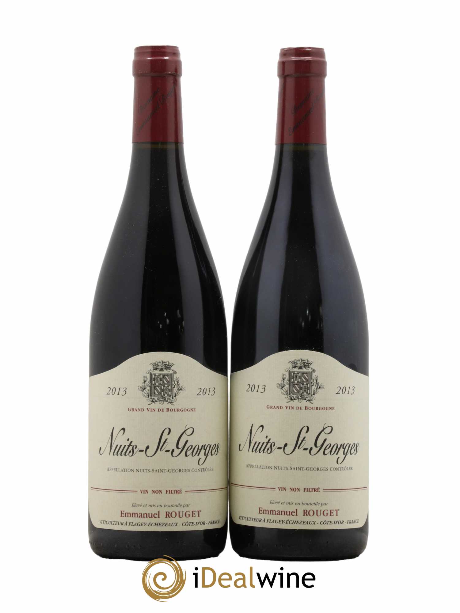 Nuits-Saint-Georges Emmanuel Rouget 2013 - Lot de 2 bouteilles - 0