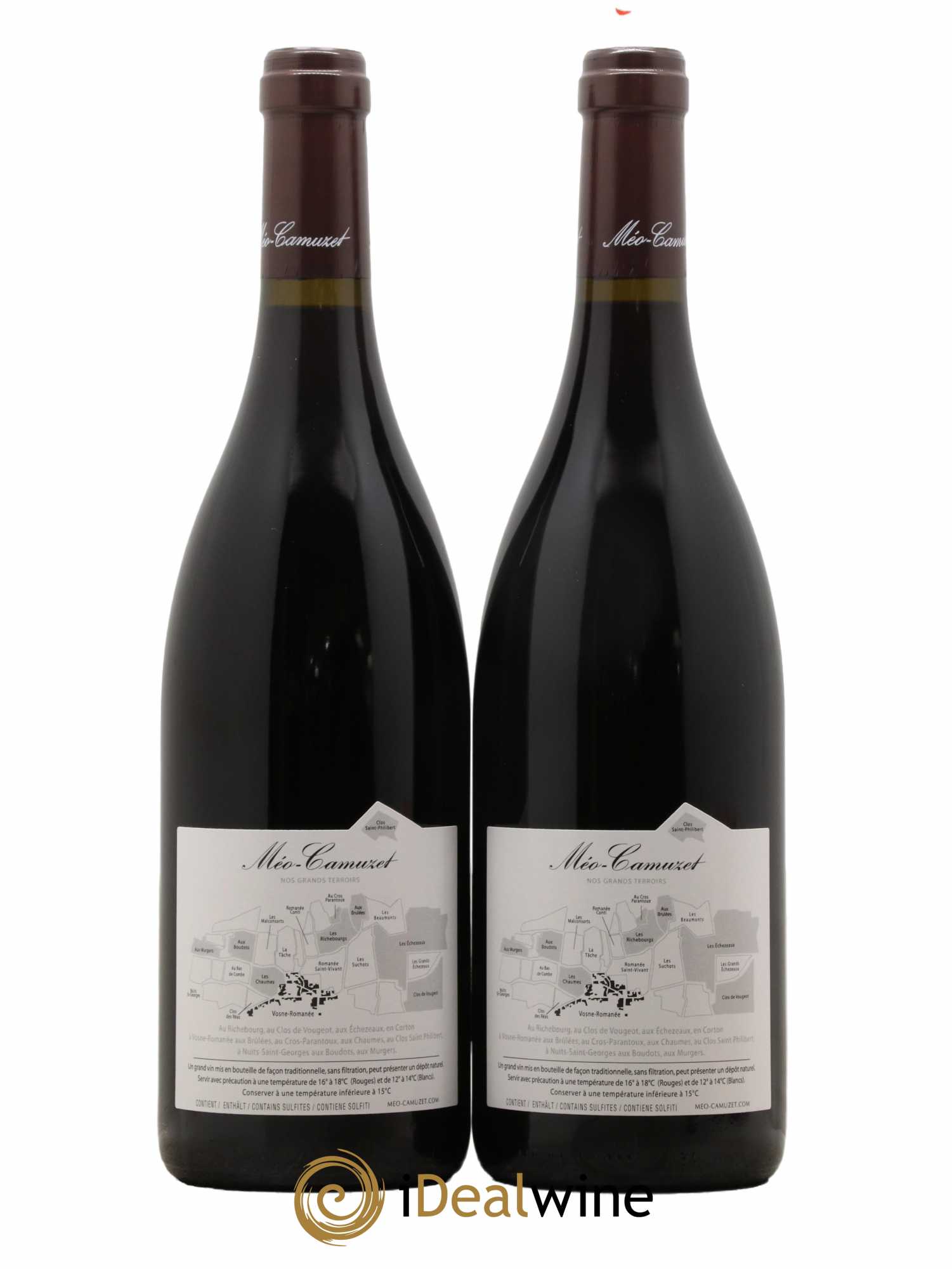 Clos de Vougeot Grand Cru Méo-Camuzet (Domaine) 2021 - Lot of 2 bottles - 1