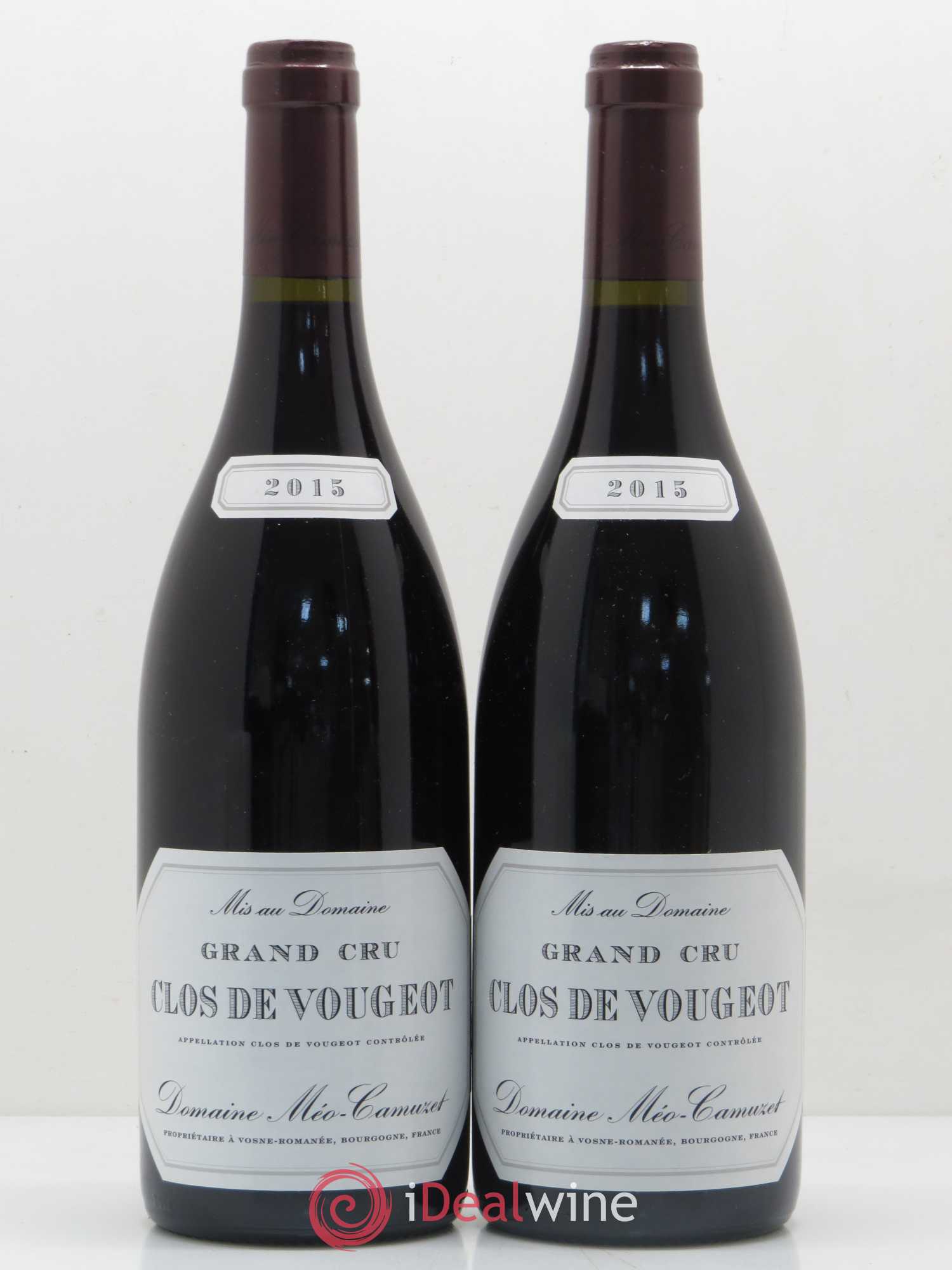 Clos de Vougeot Grand Cru Méo-Camuzet (Domaine) 2015 - Lot de 2 bouteilles - 0