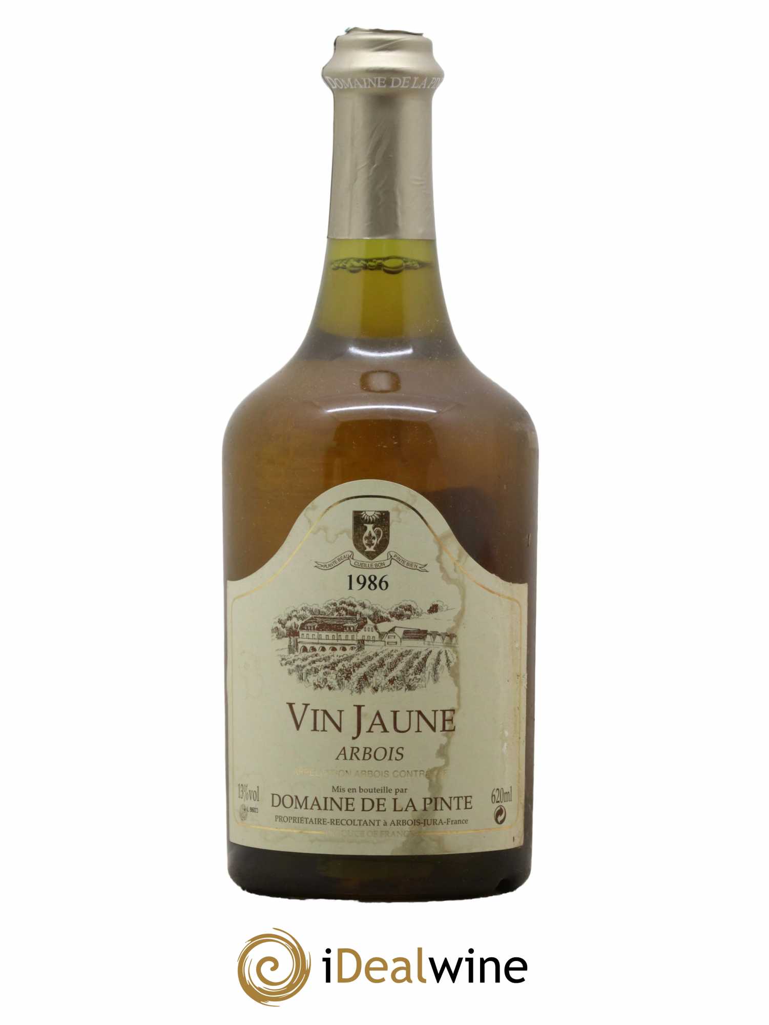 Arbois Vin Jaune Domaine de la Pinte 1986 - Lot de 1 bouteille - 0