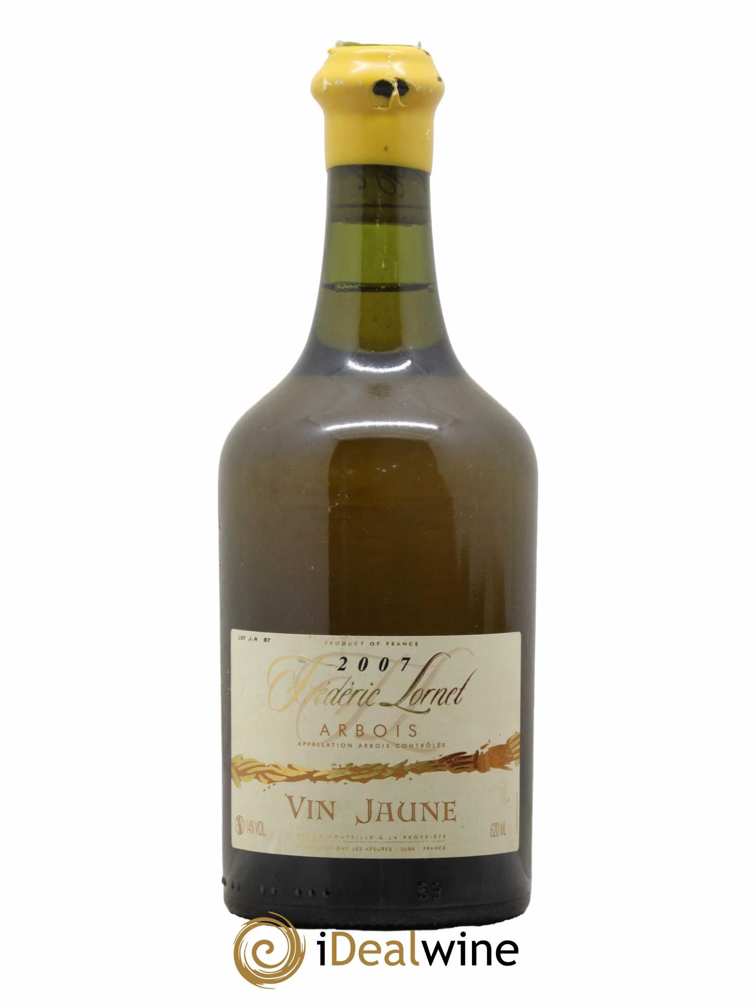 Arbois Vin Jaune Domaine Frédéric Lornet 2007 - Lot de 1 bouteille - 0