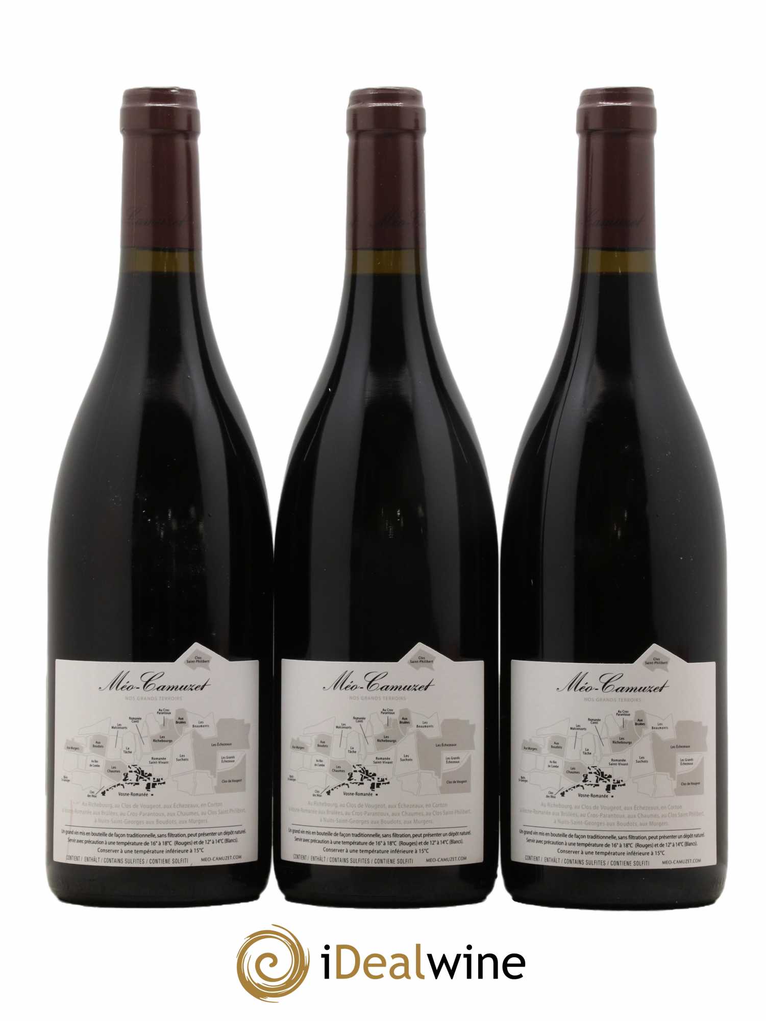 Vosne-Romanée 1er Cru Méo-Camuzet (Frère & Soeurs) 2019 - Lot de 3 bouteilles - 1