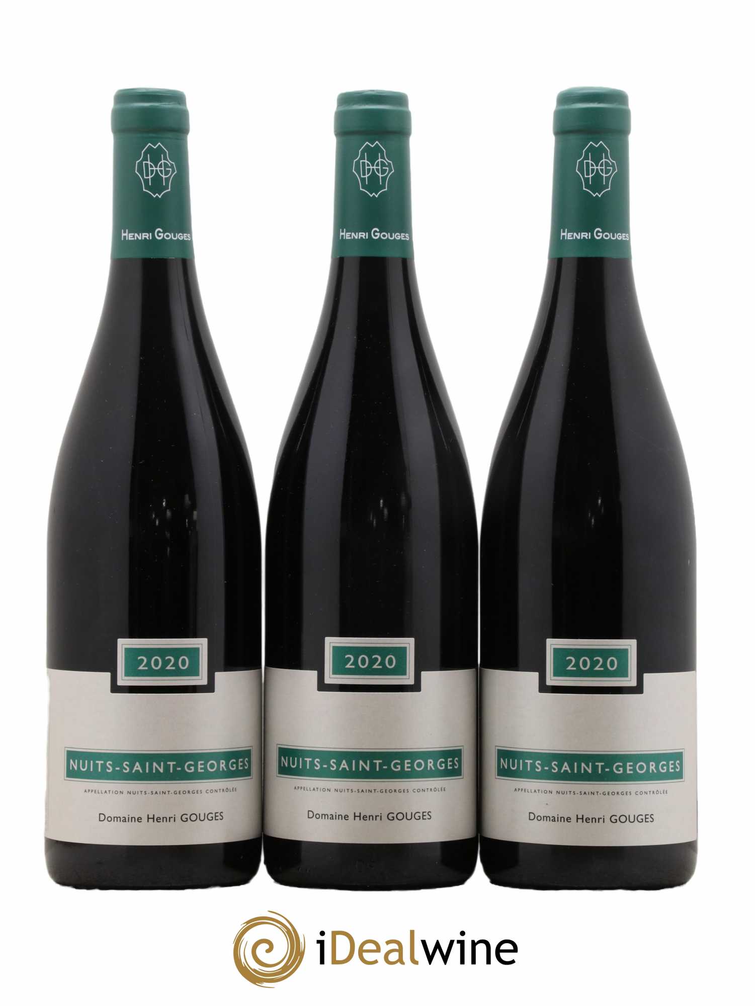Nuits-Saint-Georges Henri Gouges 2020 - Lot of 3 bottles - 0