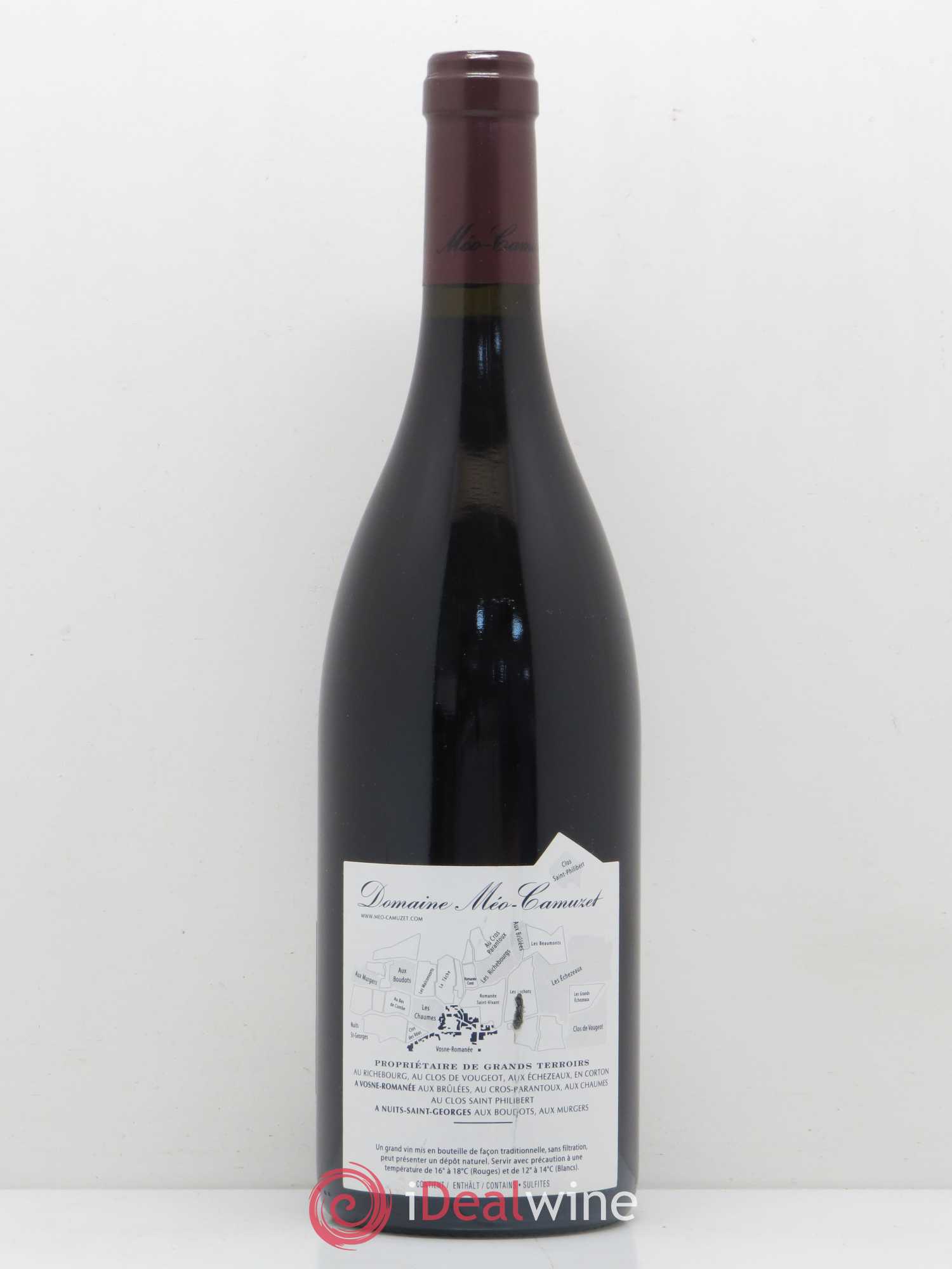 Clos de Vougeot Grand Cru Méo-Camuzet (Domaine) 2012 - Lot de 1 bouteille - 1