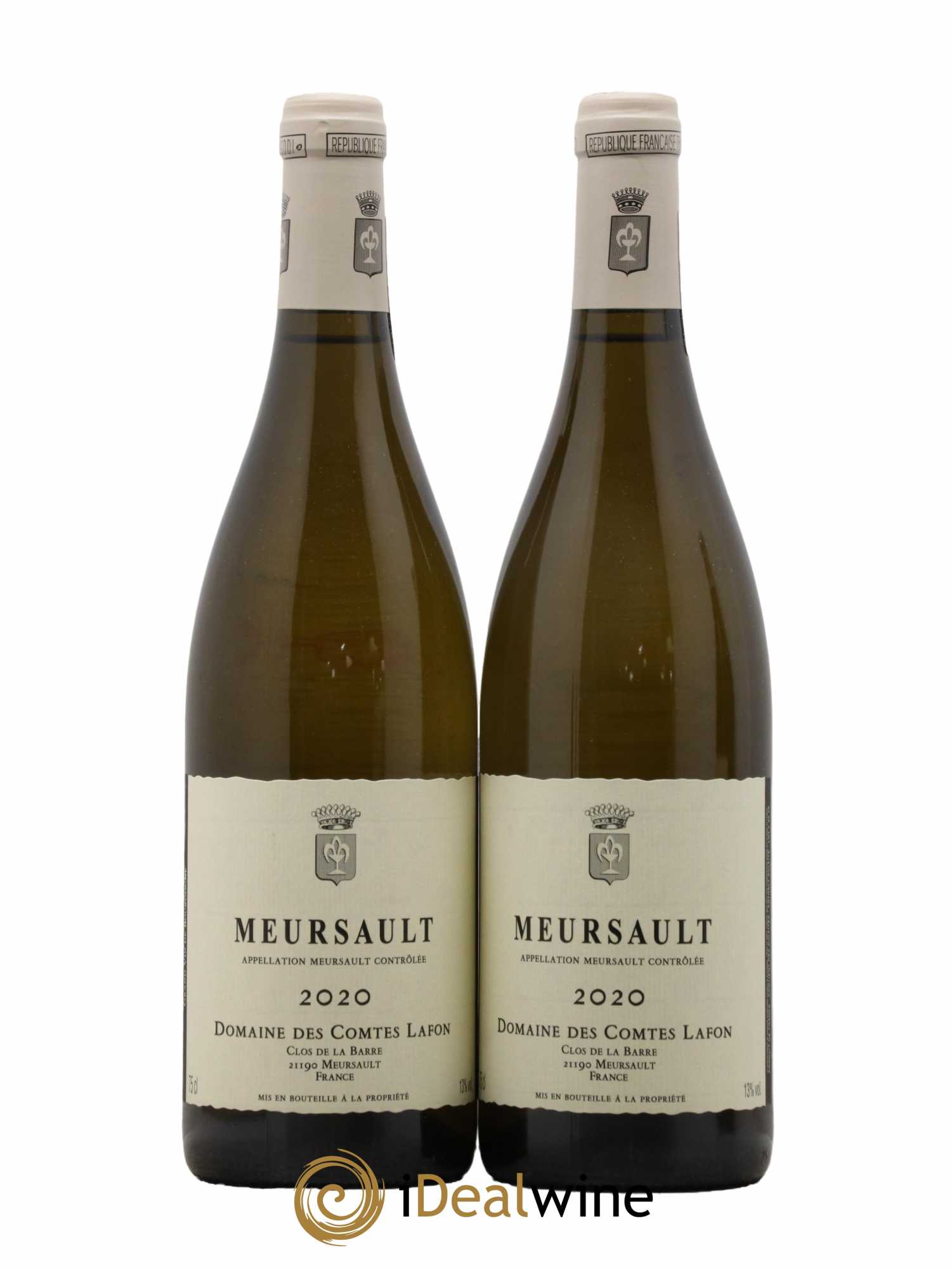 Meursault Comtes Lafon (Domaine des) 2020 - Lot de 2 bouteilles - 0