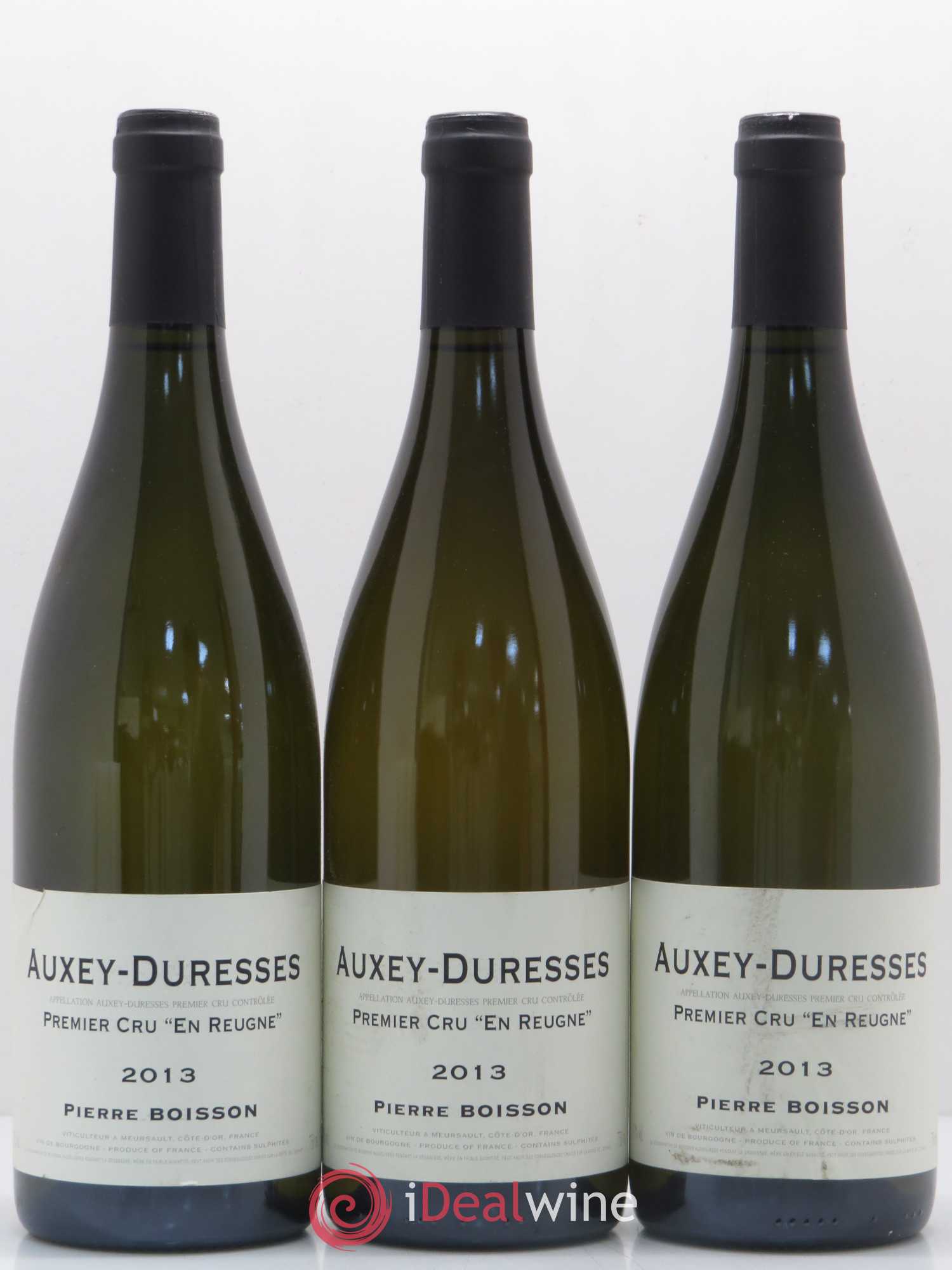 Auxey-Duresses 1er Cru En Reugne Pierre Boisson (Domaine) 2013 - Lot de 3 bouteilles - 0