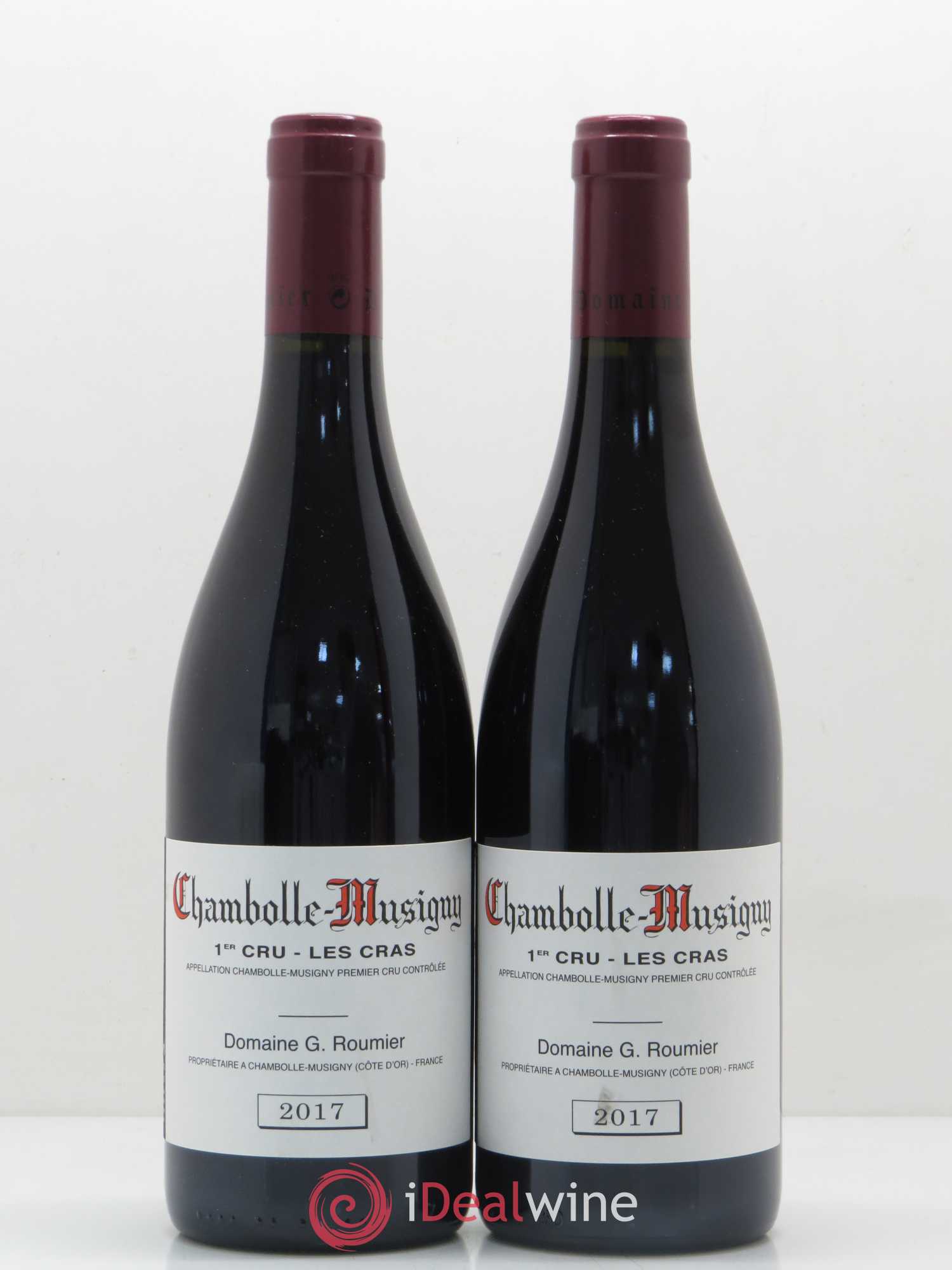Chambolle-Musigny 1er Cru Les Cras Georges Roumier (Domaine) 2017 - Lot de 2 bouteilles - 0