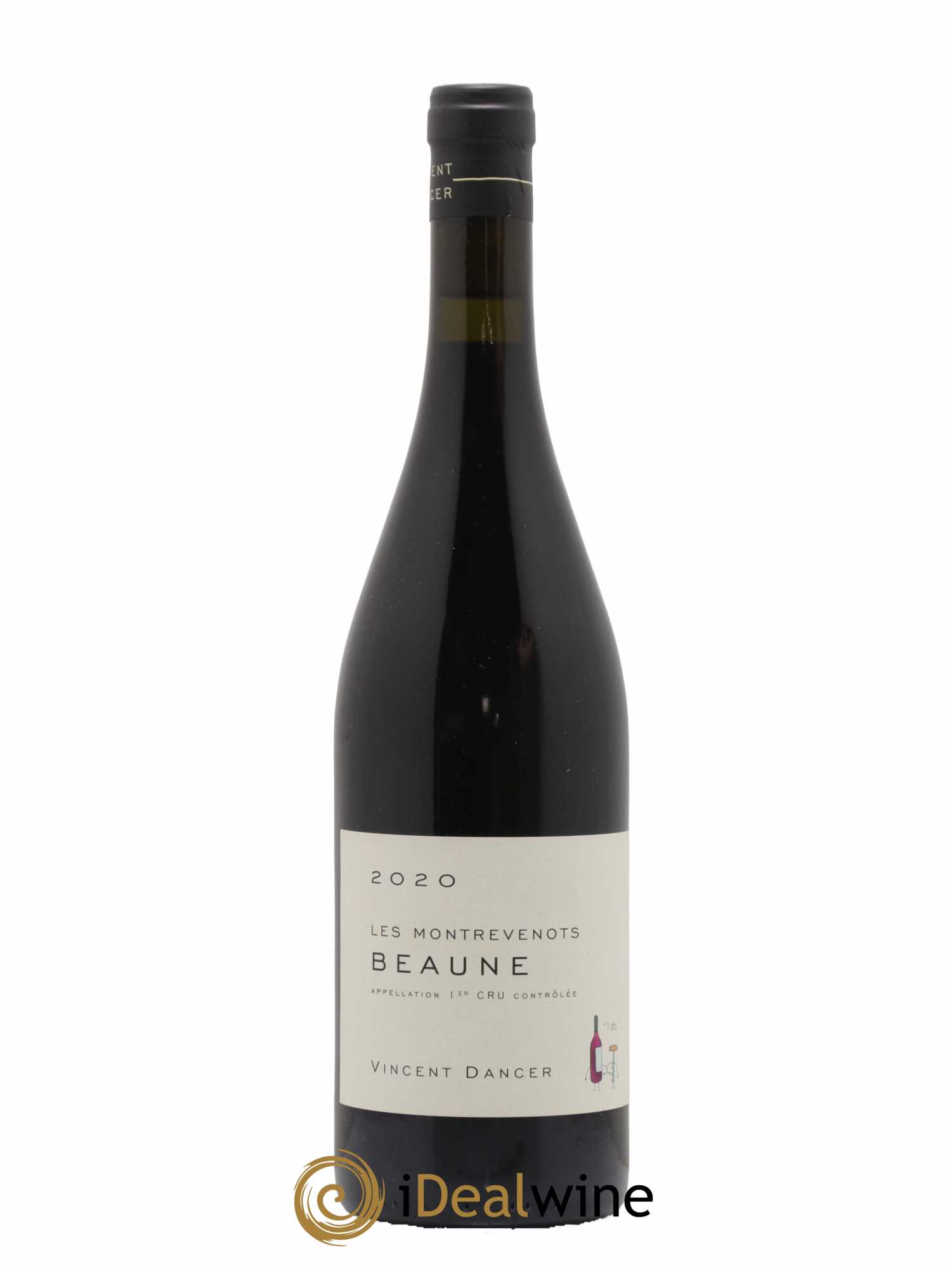 Beaune 1er Cru Les Montrevenots Vincent Dancer 2020 - Lot de 1 bouteille - 0