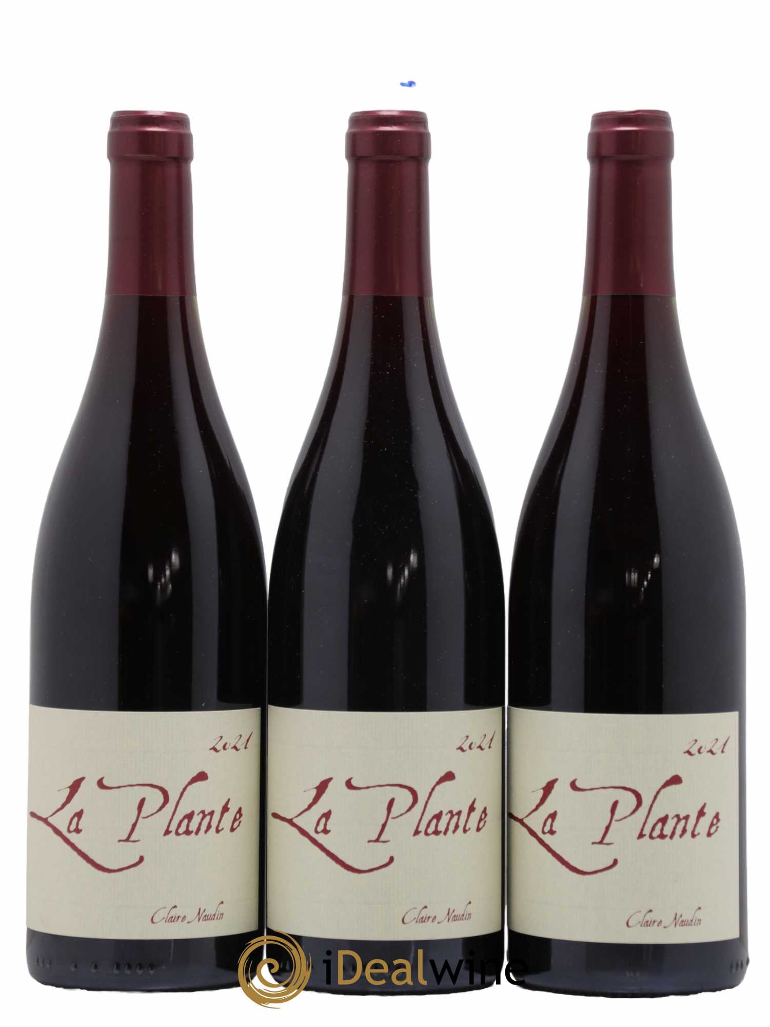 Bourgogne La Plante Claire Naudin 2021 - Lot de 3 bouteilles - 0
