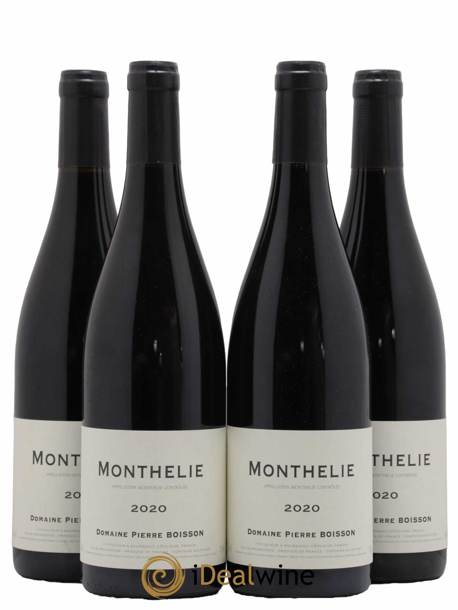 Monthélie Pierre Boisson (Domaine) 2020 - Lot de 4 bouteilles - 0