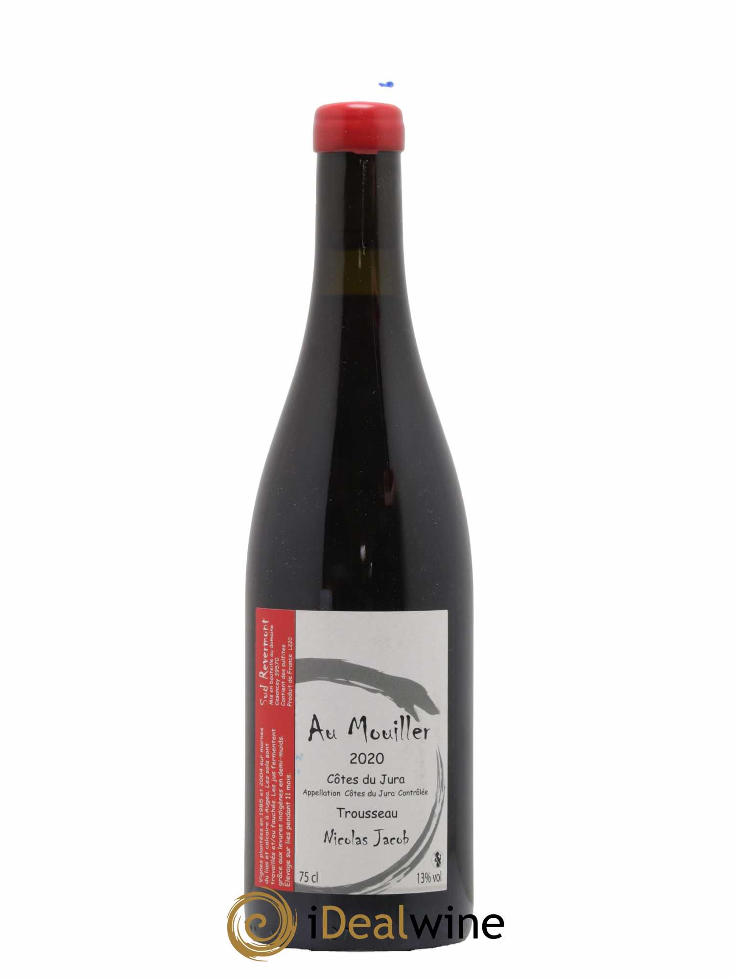 Côtes du Jura Trousseau Au Mouiller Nicolas Jacob 2020 - Lot de 1 bouteille - 0
