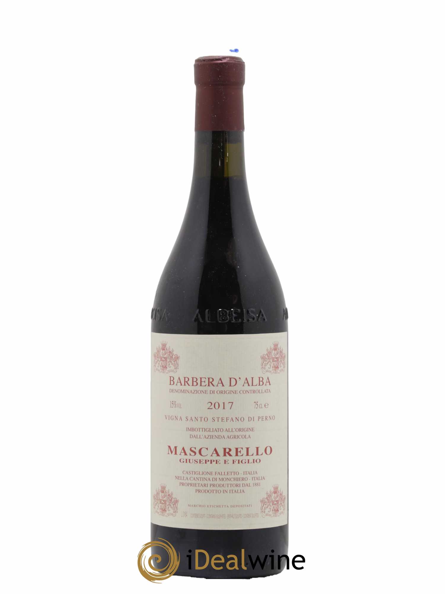 Barbera d'Alba DOC Santo Stefano di Perno Giuseppe Mascarello 2017 - Lot de 1 bouteille - 0