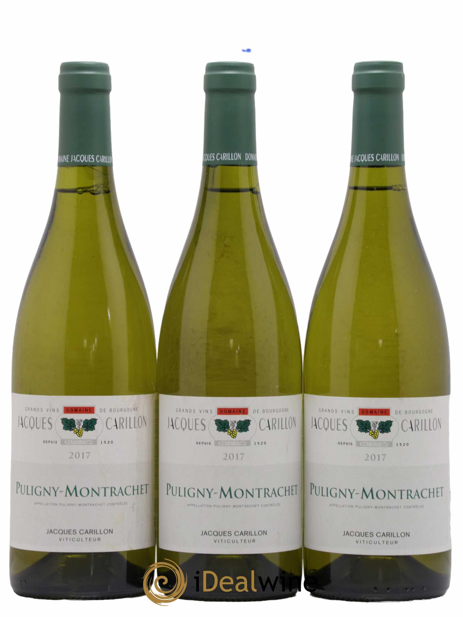 Puligny-Montrachet Jacques Carillon (Domaine) 2017 - Lot de 3 bouteilles - 0