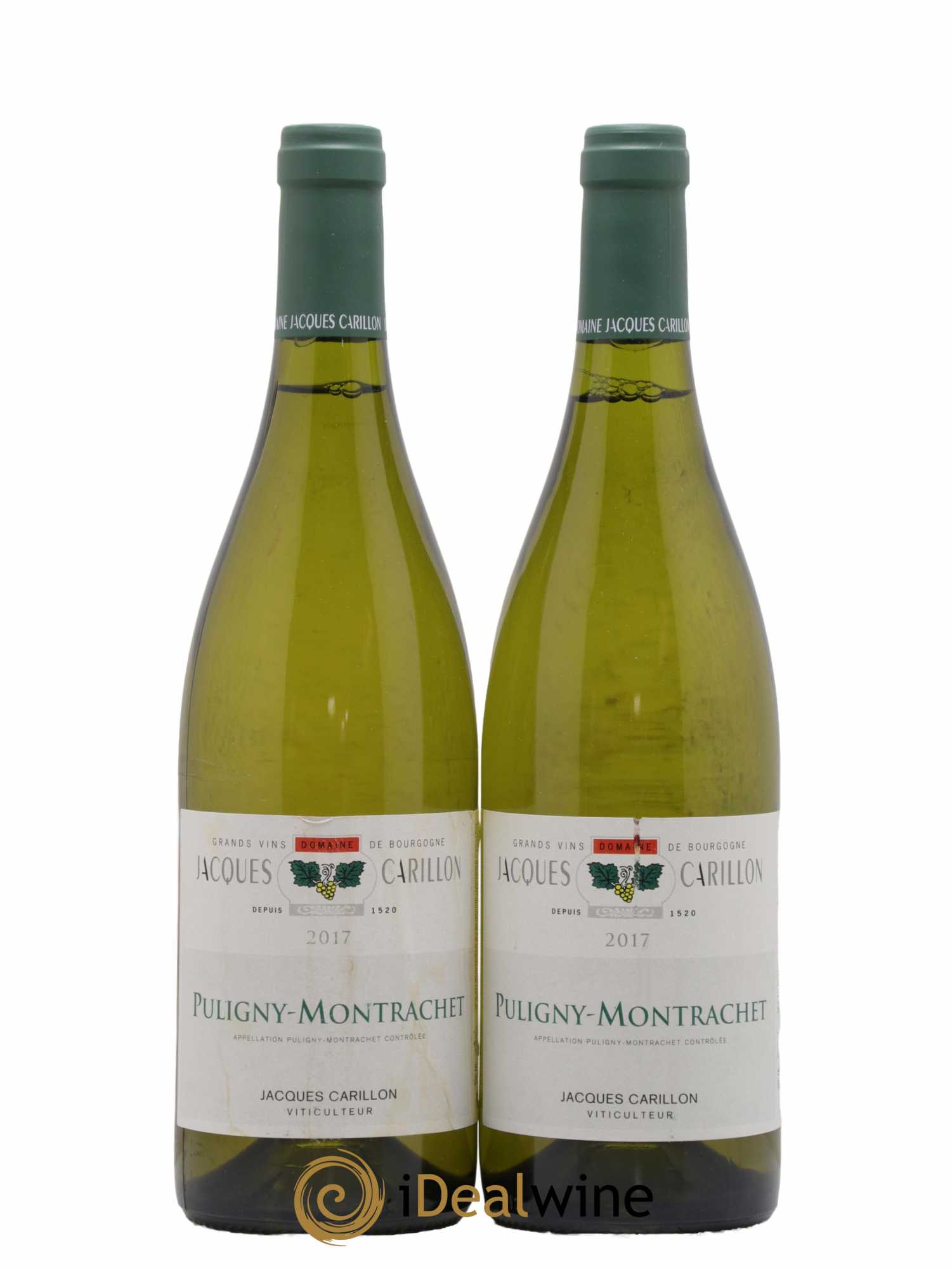 Puligny-Montrachet Jacques Carillon (Domaine) 2017 - Lot de 2 bouteilles - 0