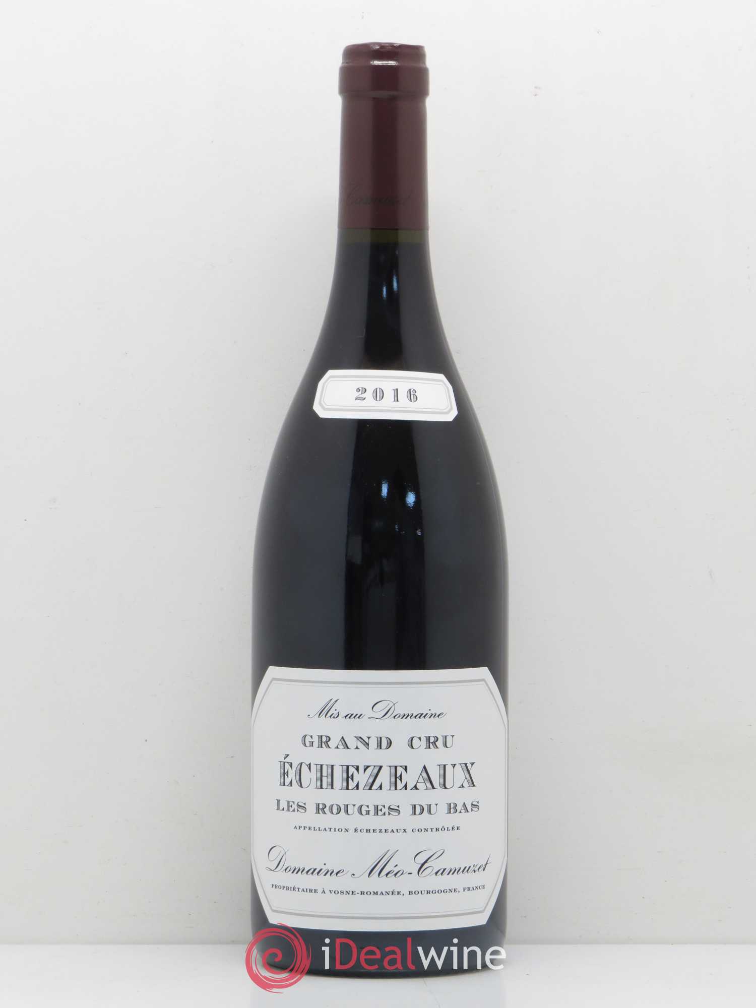 Echezeaux Grand Cru Les Rouges du Bas Méo-Camuzet (Domaine) 2016 - Lot de 1 bouteille - 0